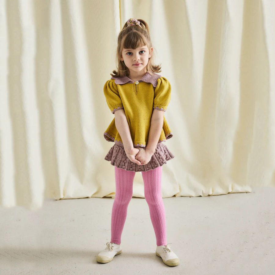 Girls Light Purple Popcorn Skirt