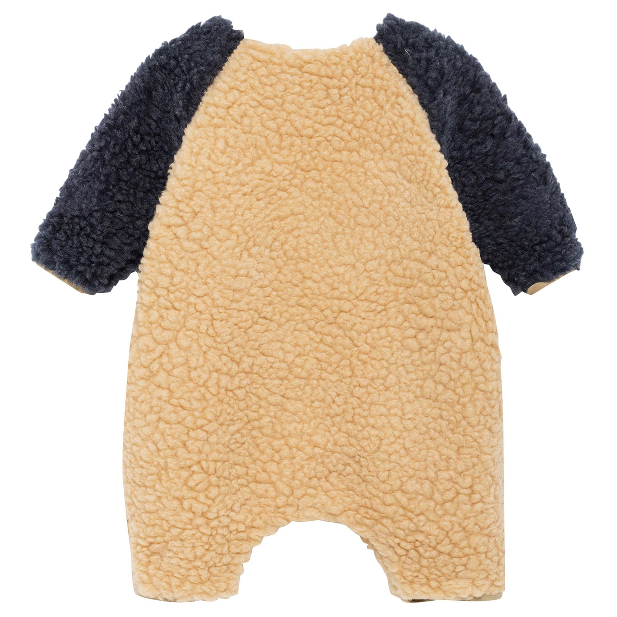 Baby Beige Panda Babysuit