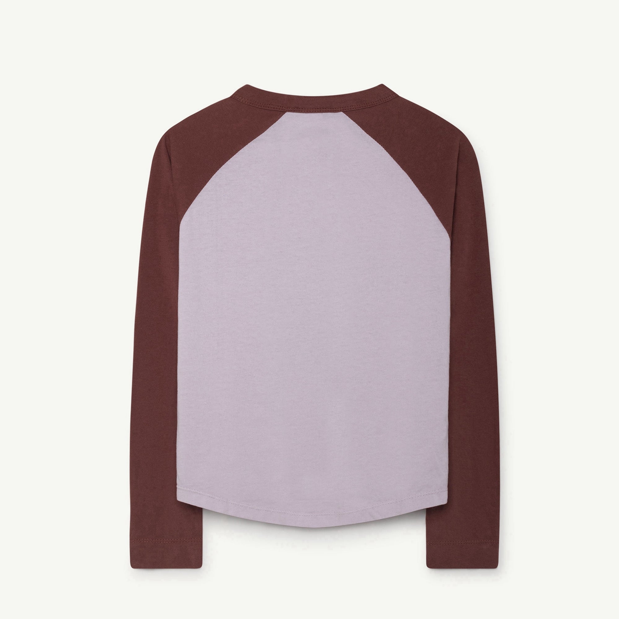 Girls & Boys Purple Blue Cotton T-shirt