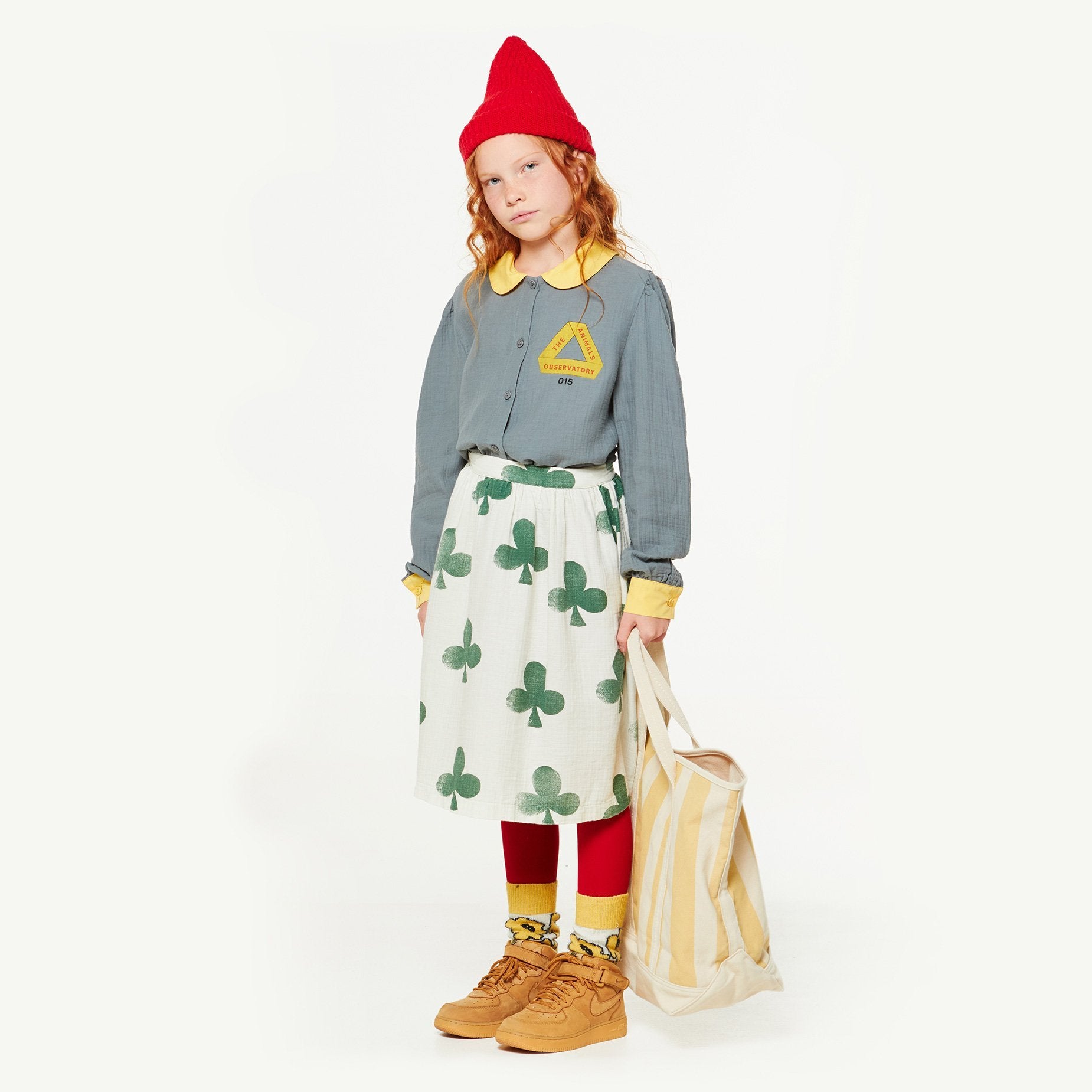 Girls & Boys Triangle Cotton Shirt