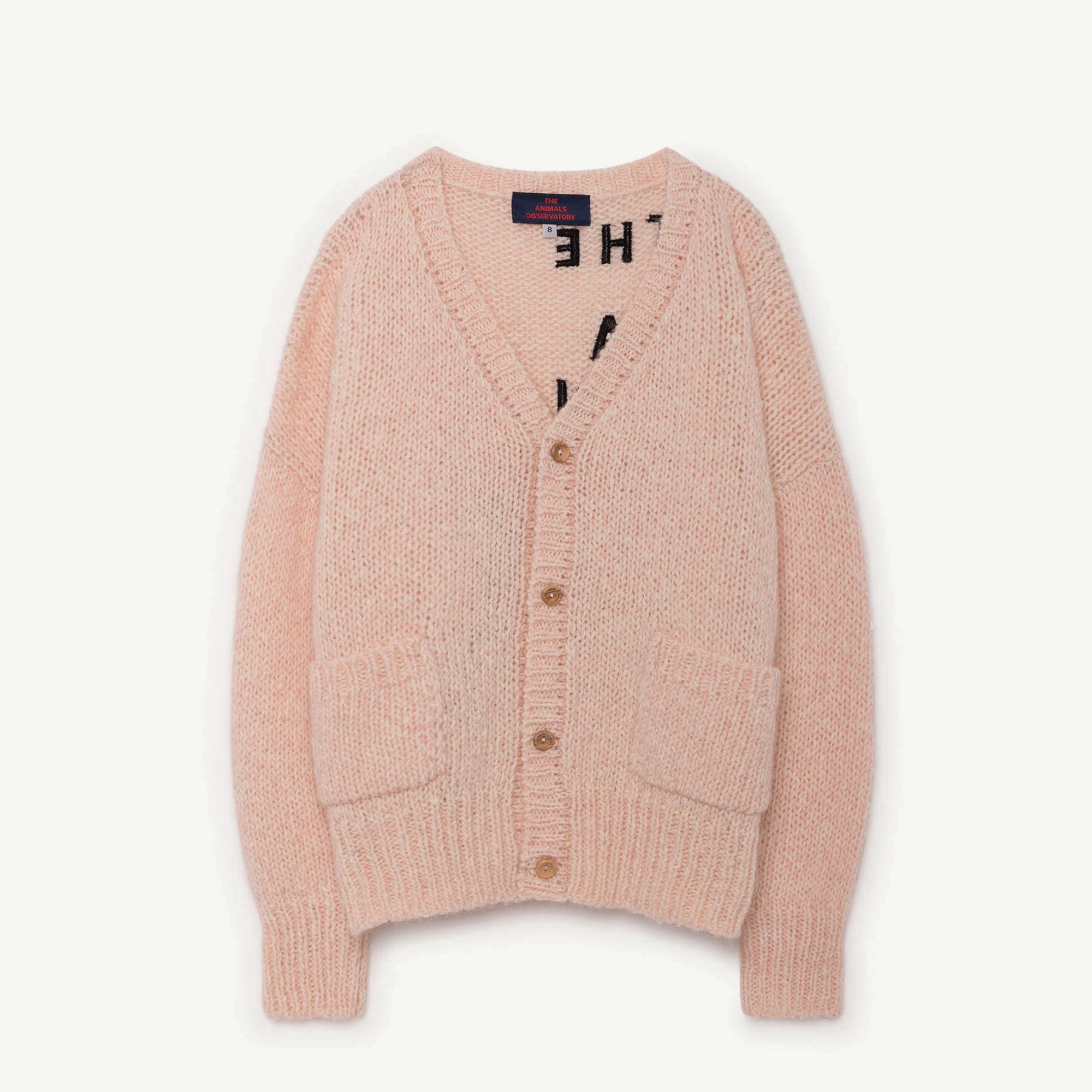 Girls & Boys Soft Pink Wool Cardigan