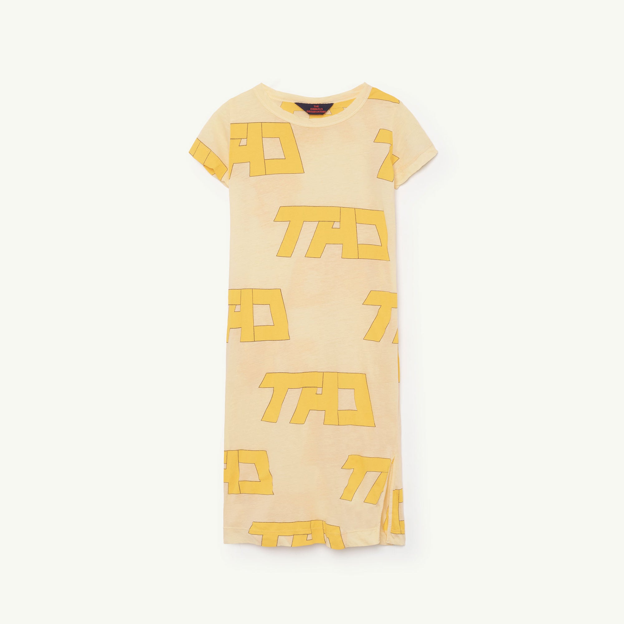 Girls Yellow Cotton Dress