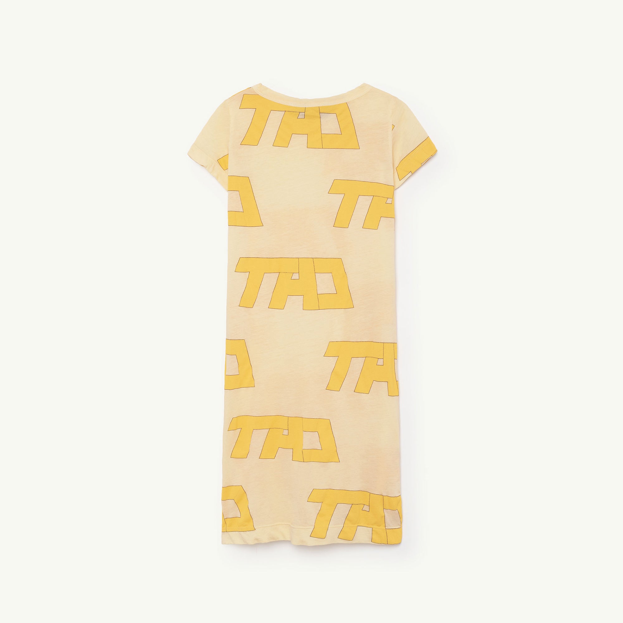 Girls Yellow Cotton Dress