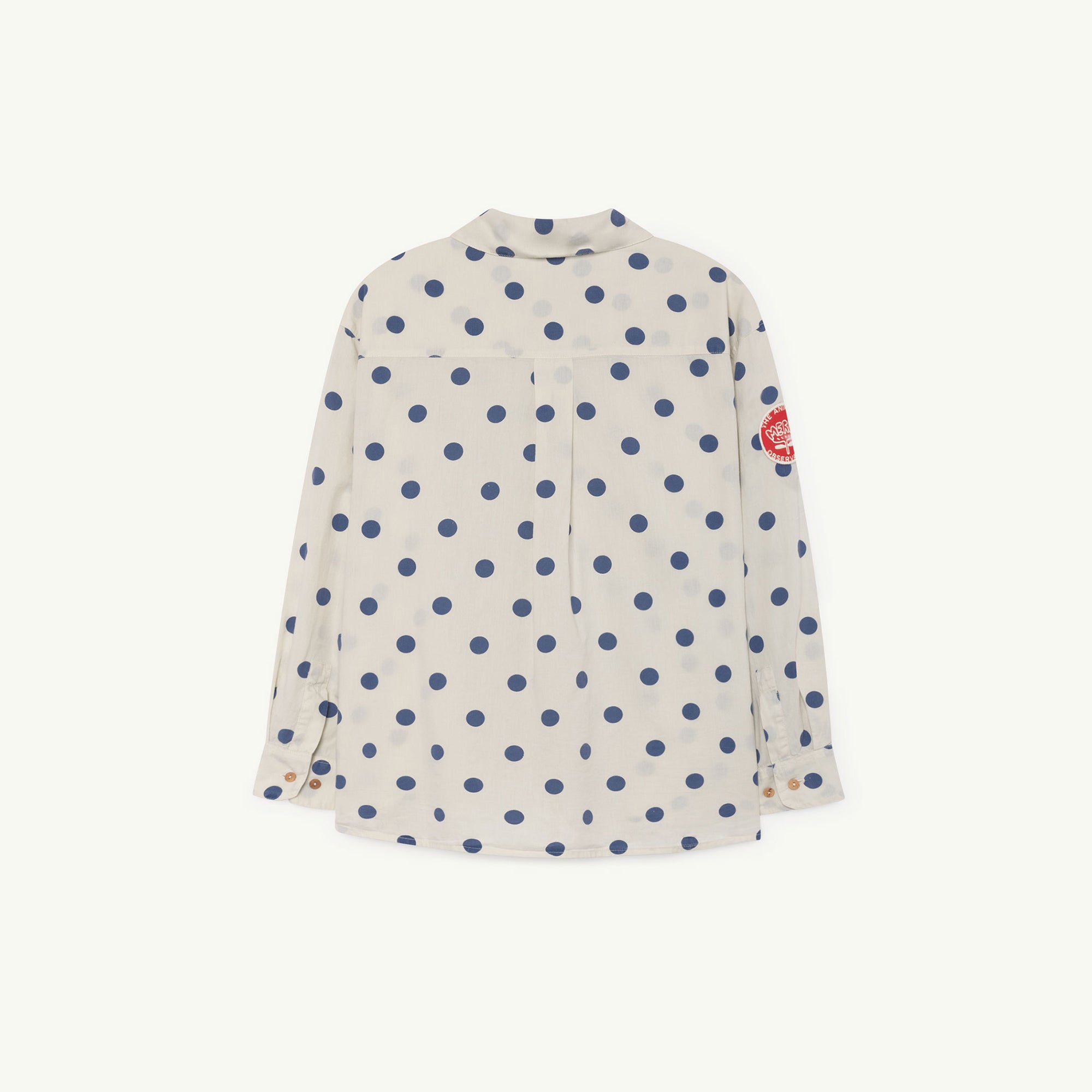 Girls & Boys White Cotton Shirt