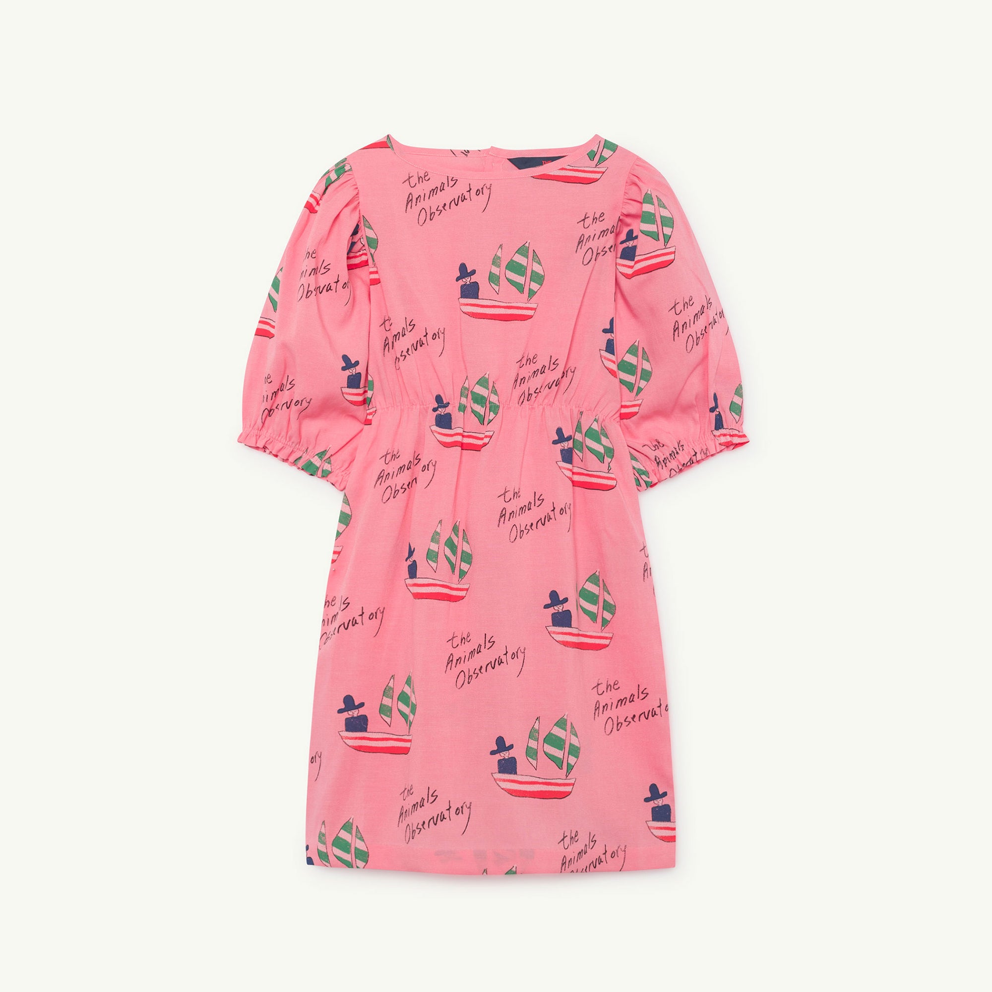 Girls Pink Ships Dress