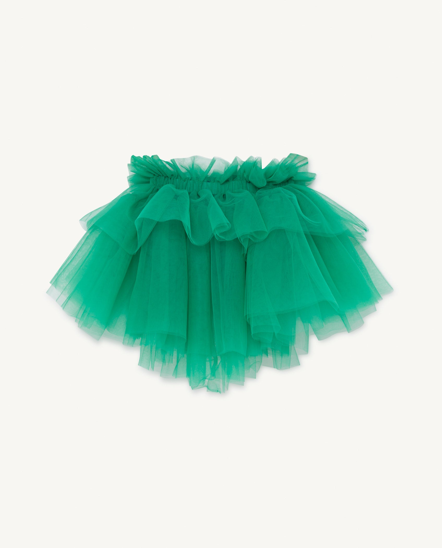 Girls Green Tulle Skirt
