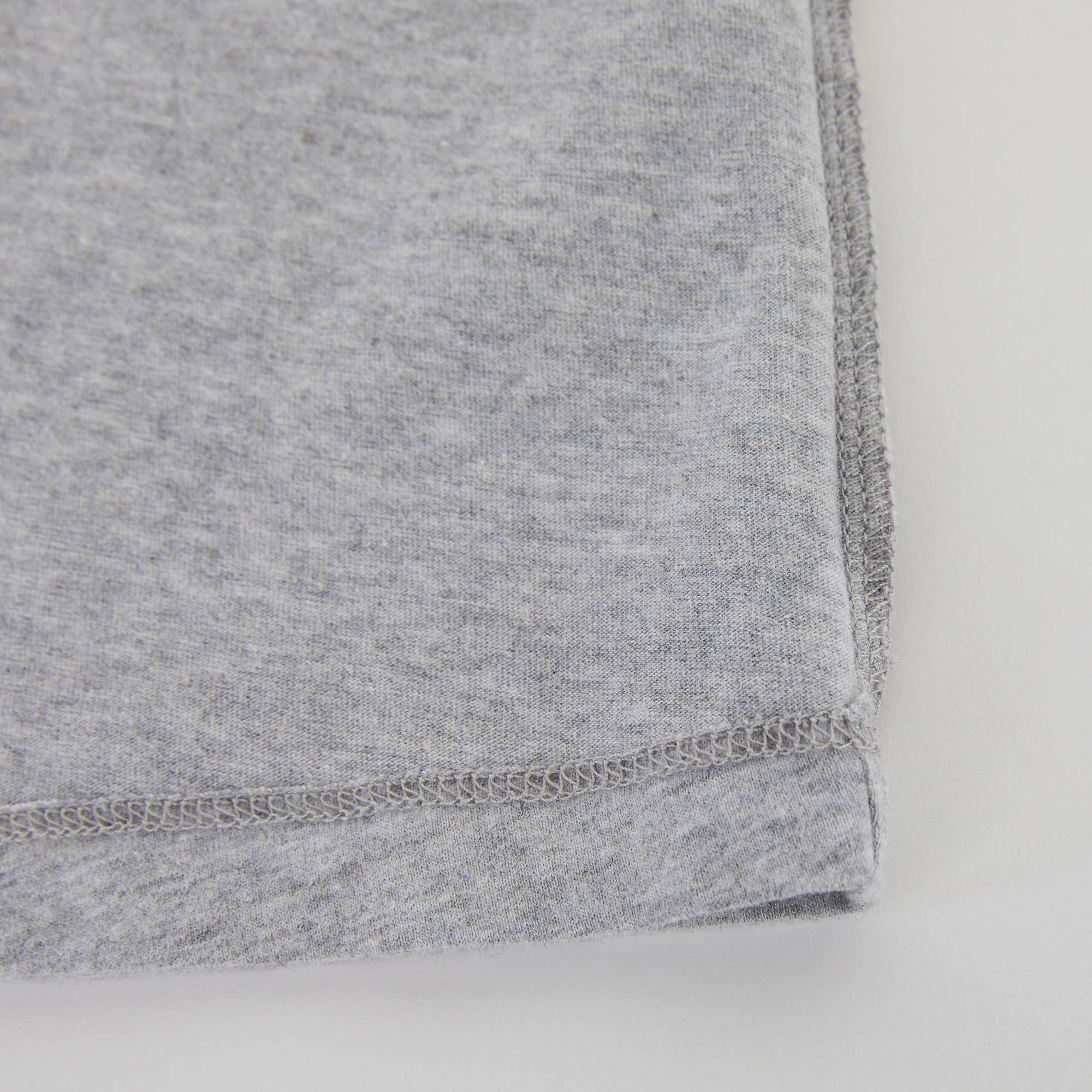 Girls Grey Logo Cotton T-Shirt