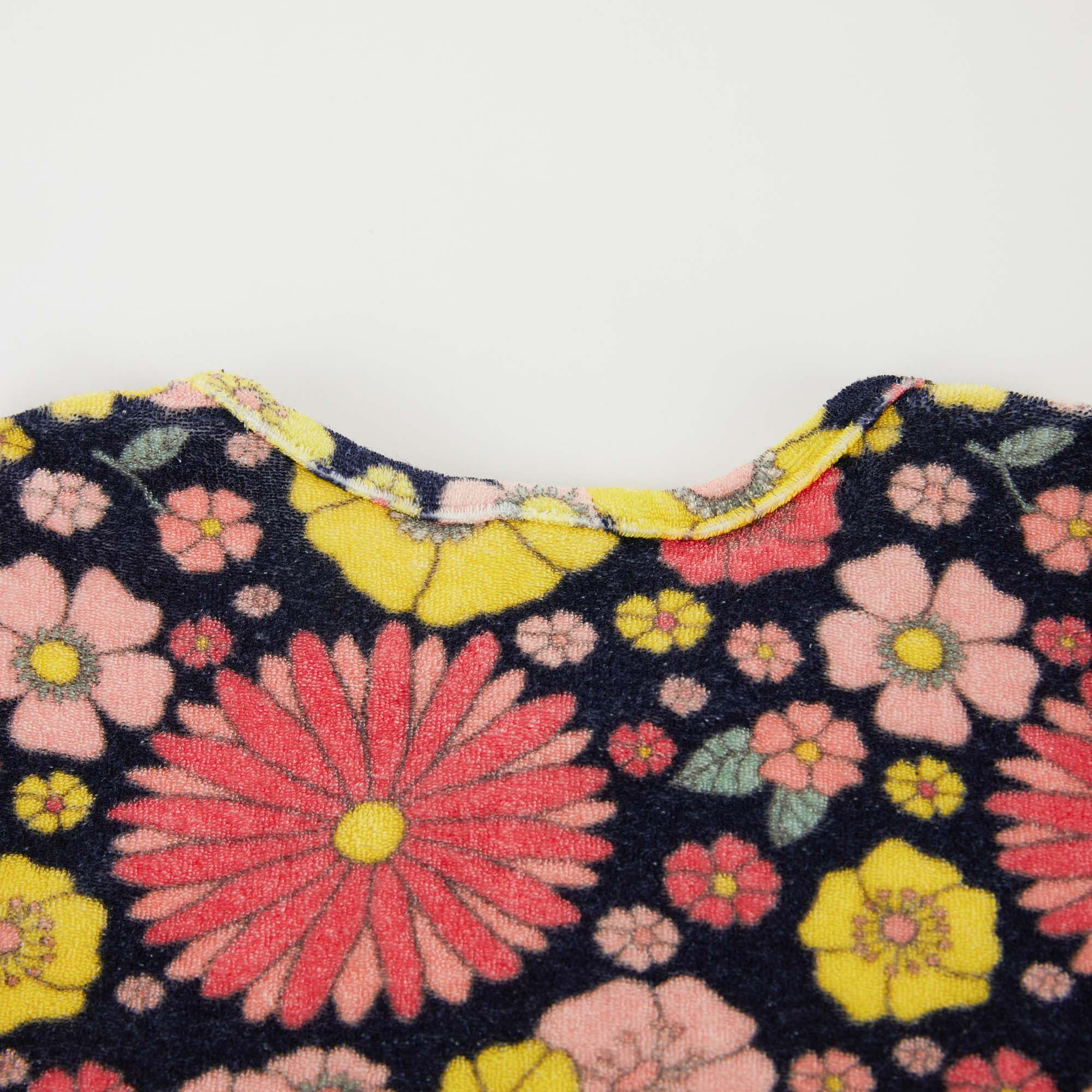 Girls Multicolor Flower Cotton Vest