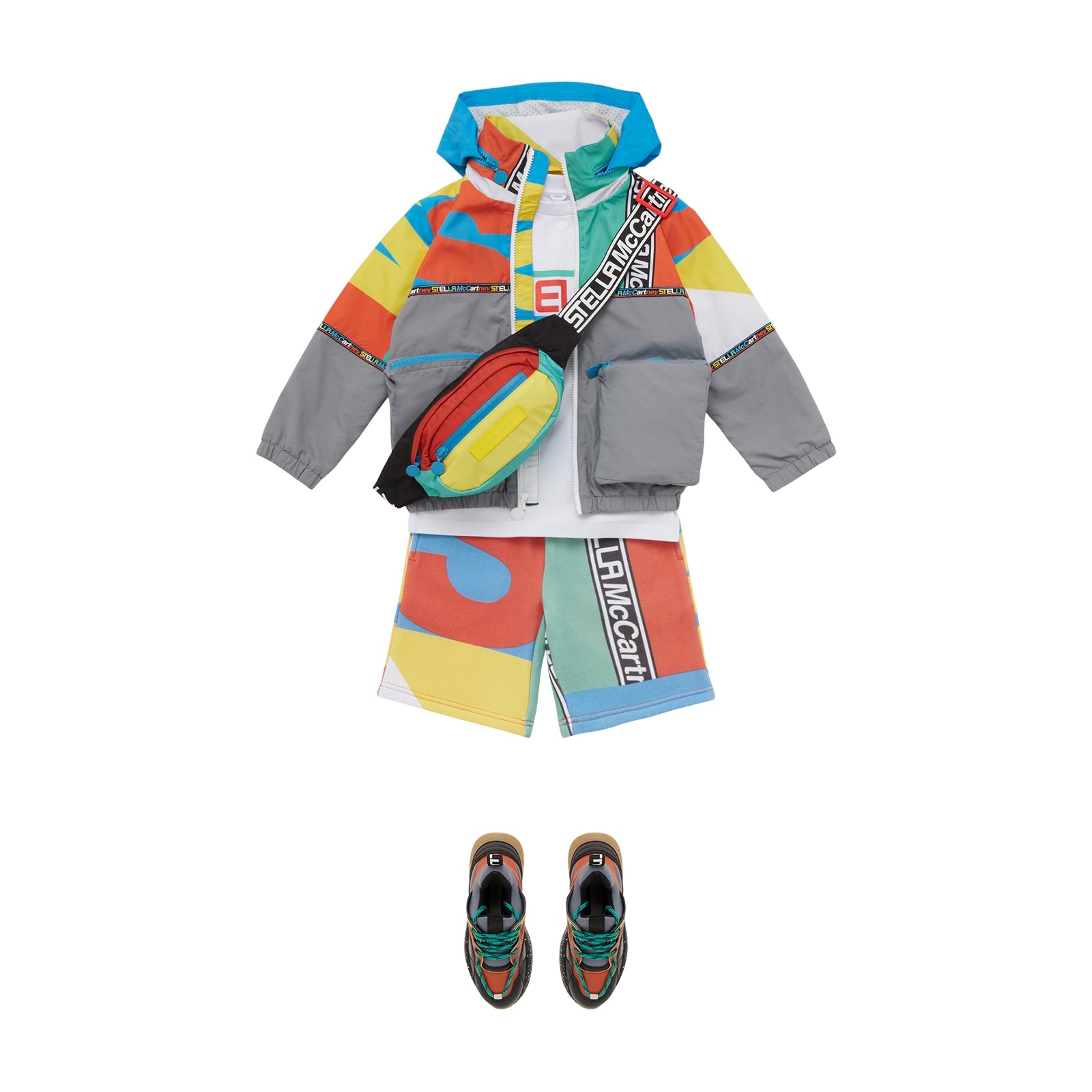 Boys Multicolor Cotton Sport Shorts