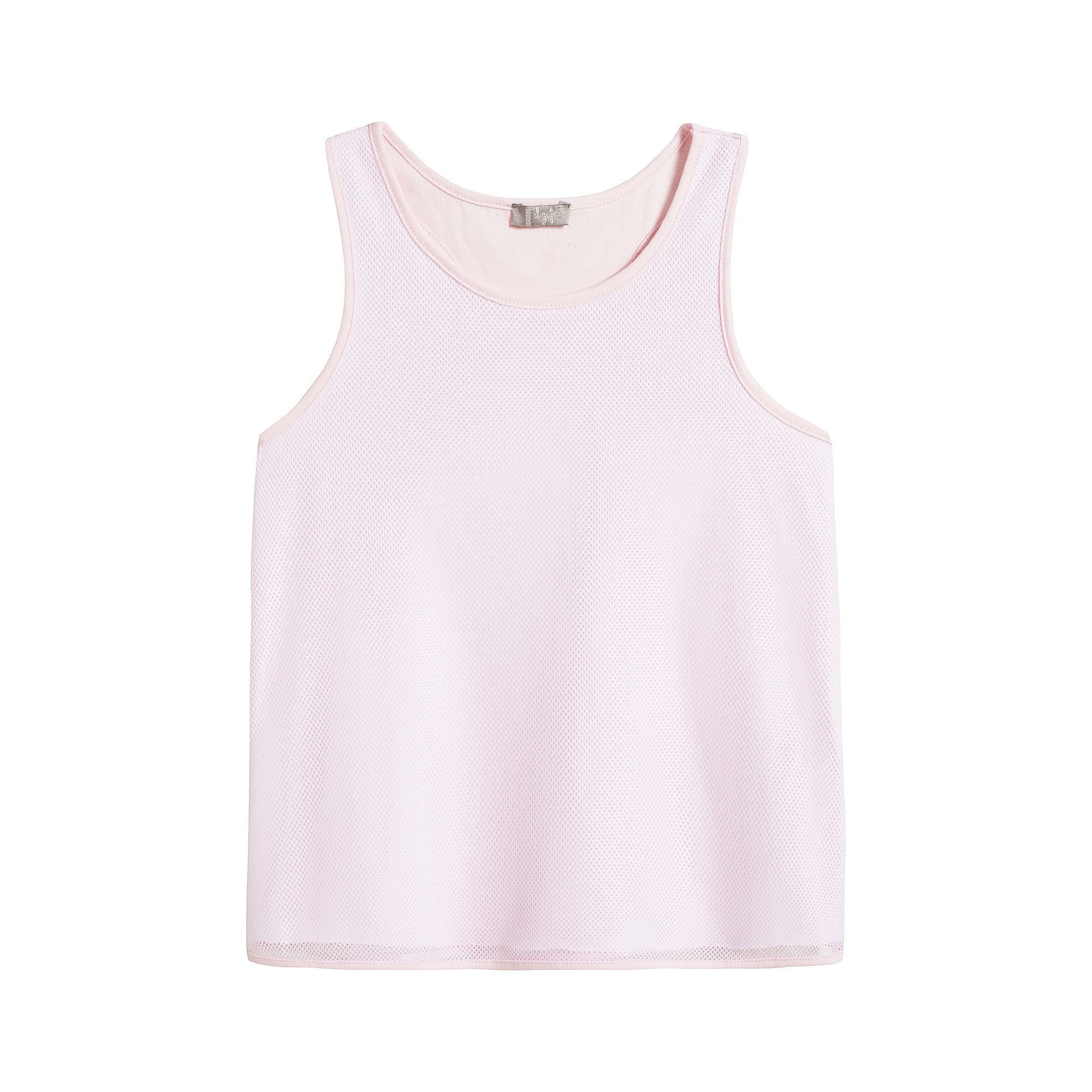 Girls Pearl Pink Tank Top