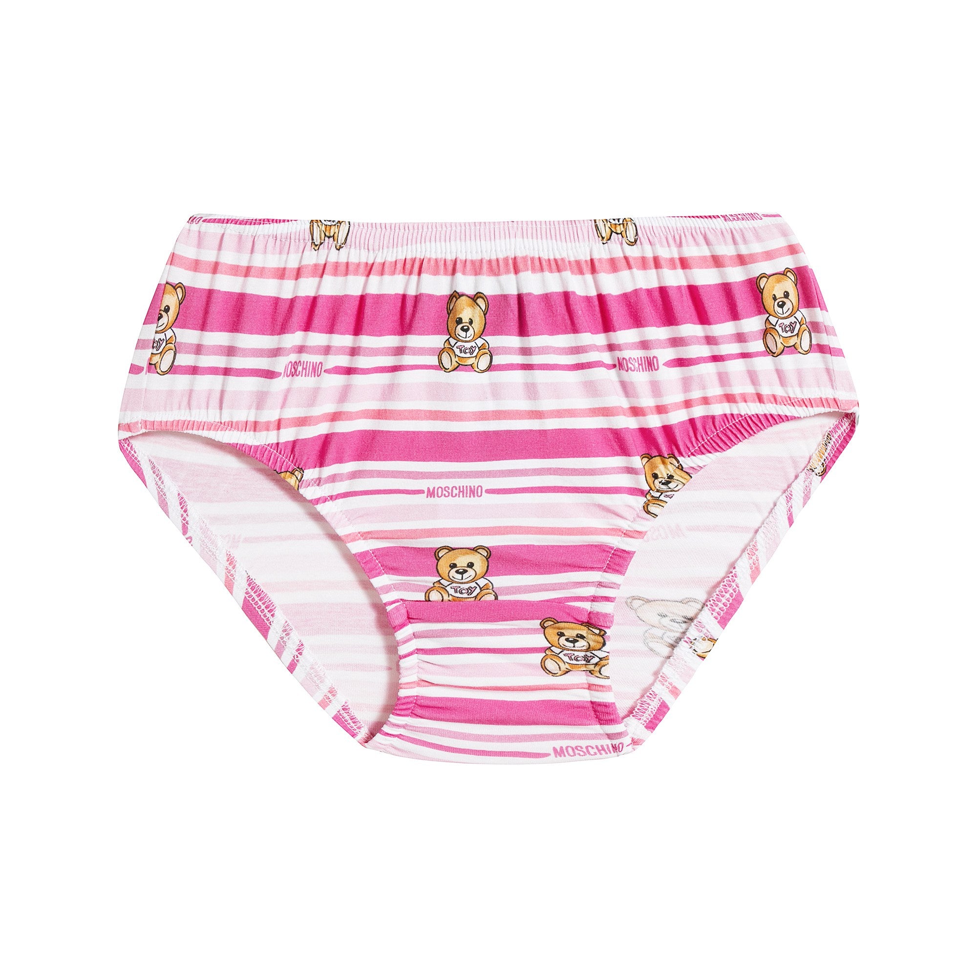 Baby Girls Pink Stripe Dress Suit