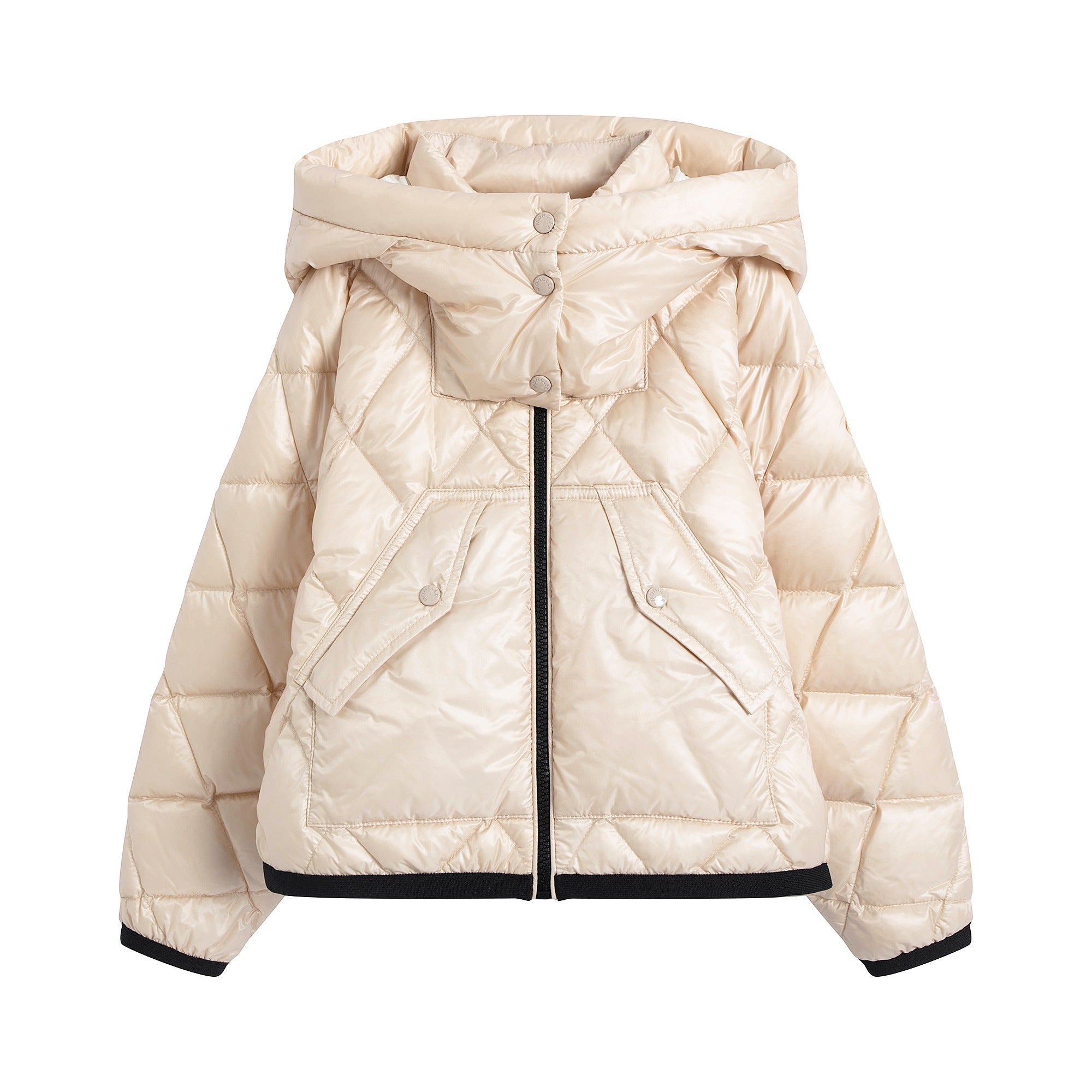 Girls Beige "CORILLE" Padded Down Jacket