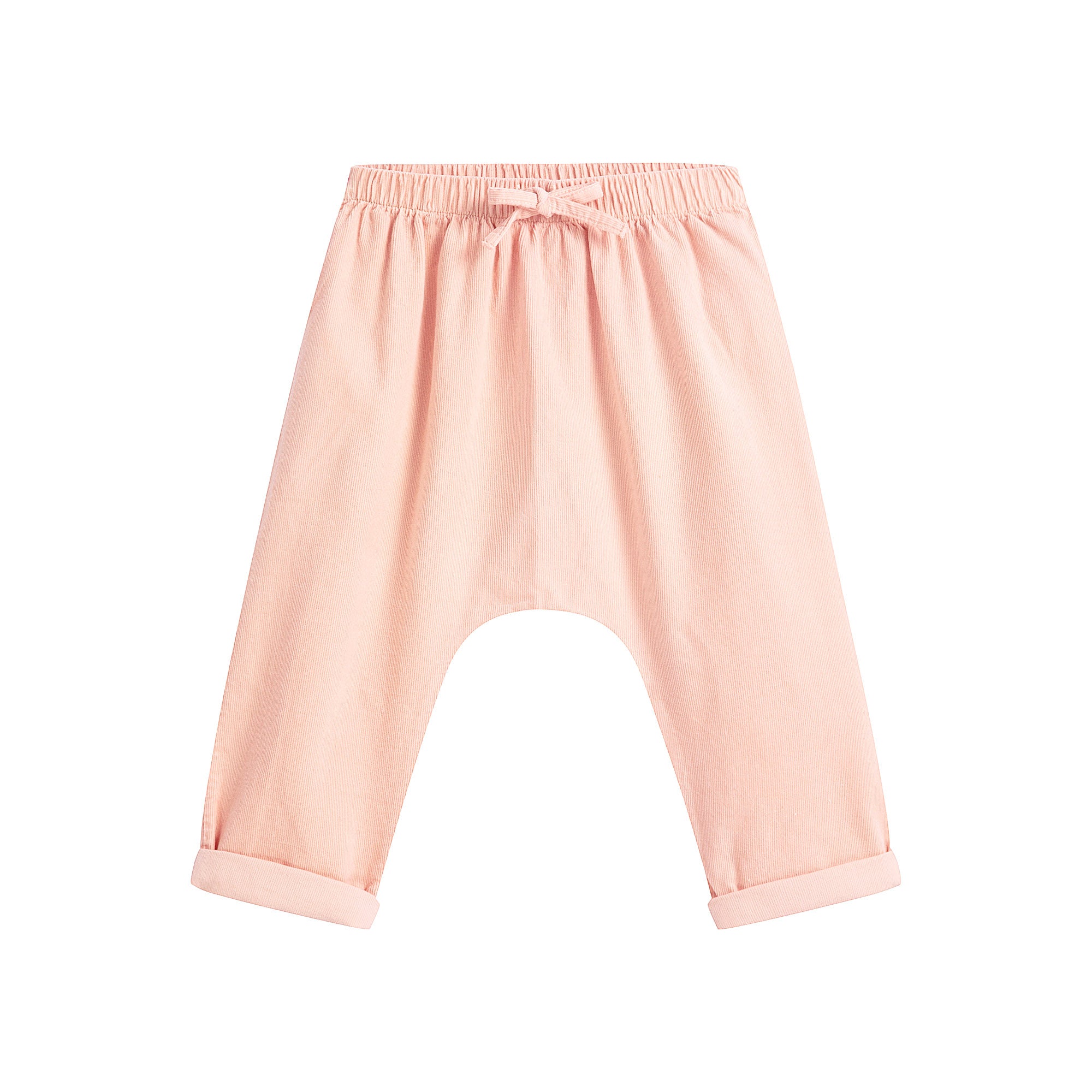 Baby Girls Pink Corduroy Trousers