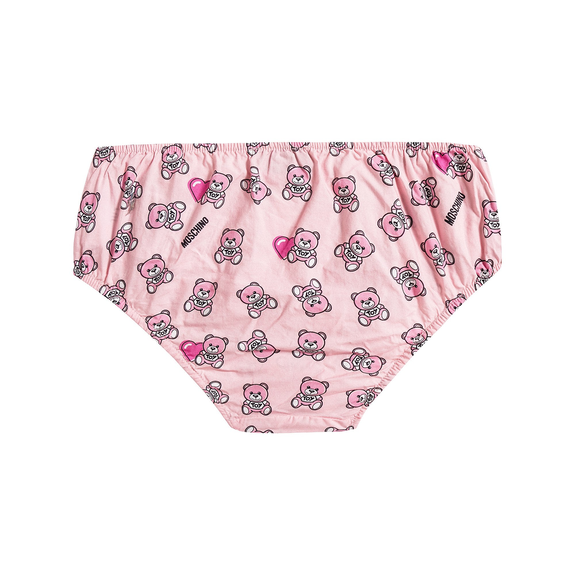 Baby Girls Pink Toy Cotton Dress