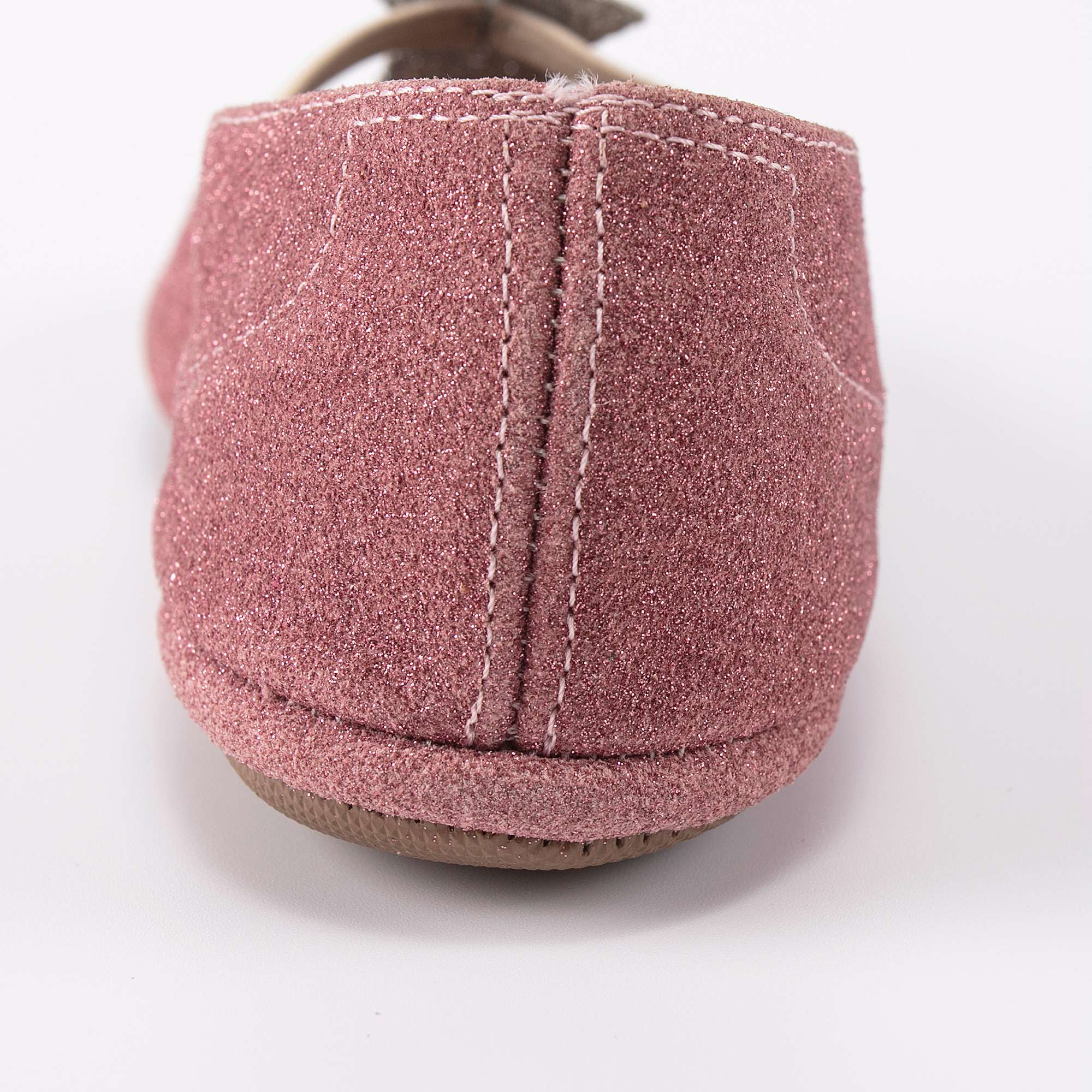 Girls Pink Leather Shoes
