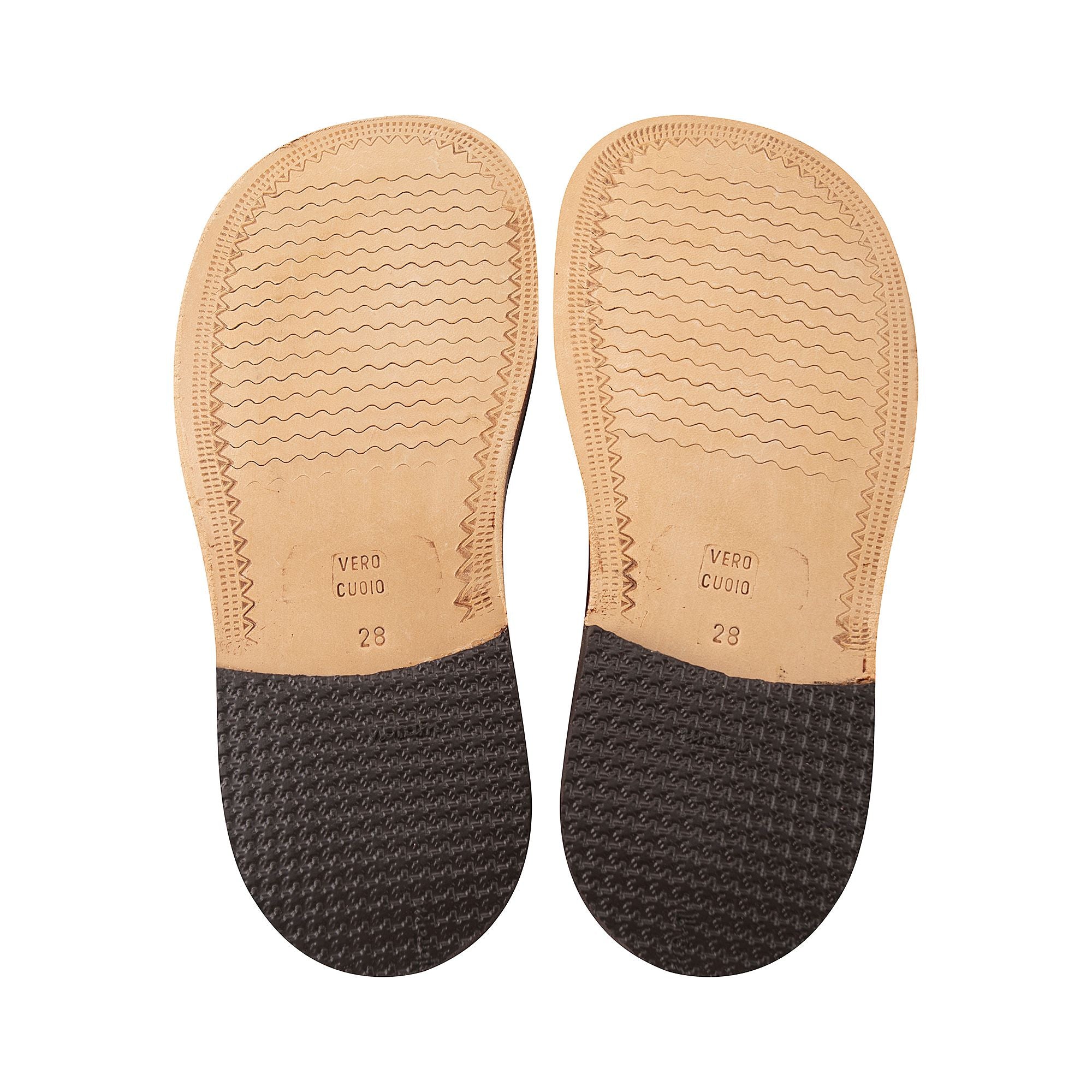 Girls Brown Leather Shoes