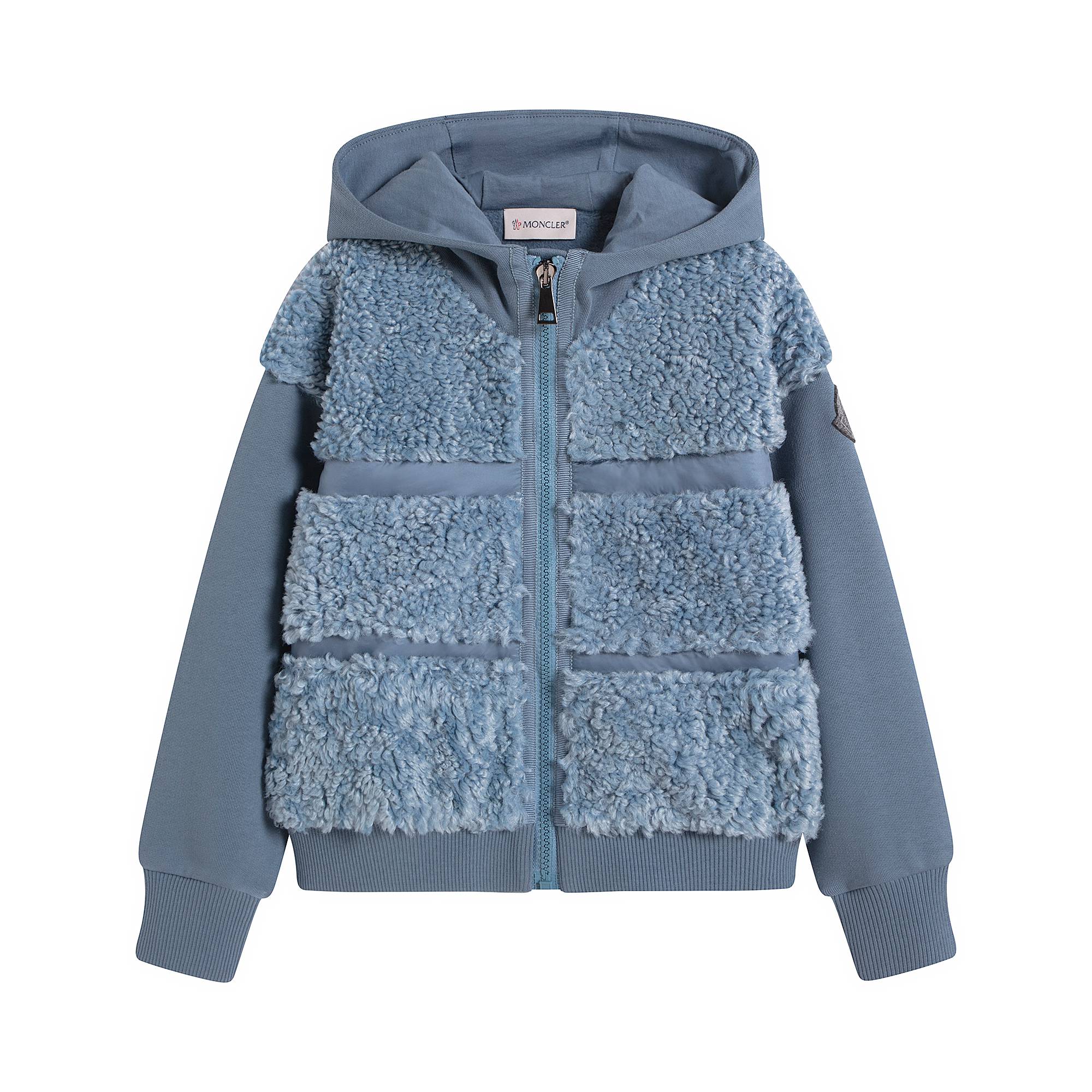 Girls Blue Zip-Up Jacket