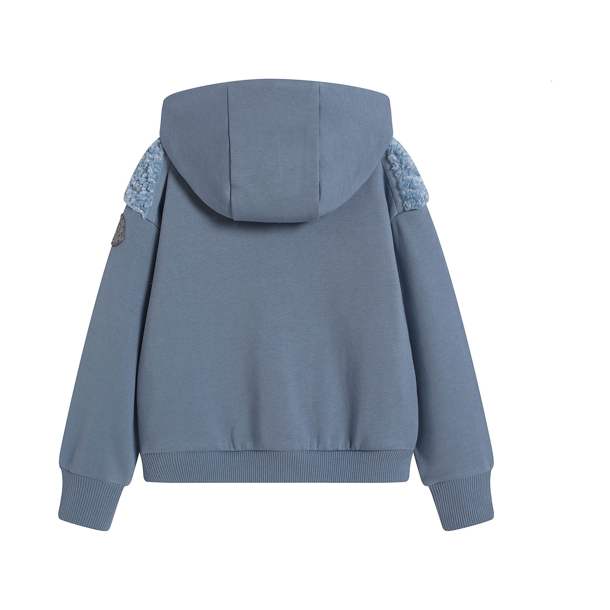 Girls Blue Zip-Up Jacket