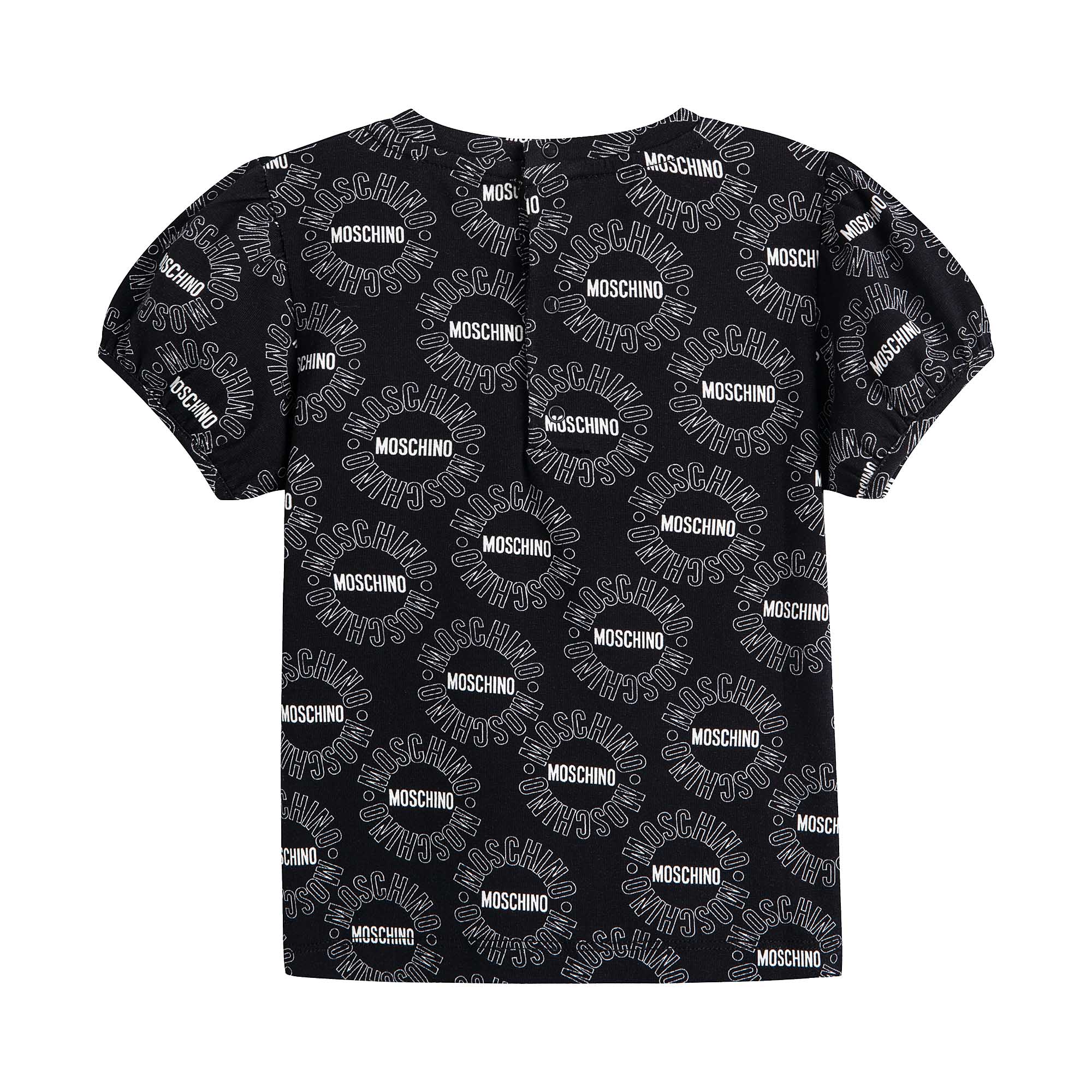 Baby Girls Black Cotton Set