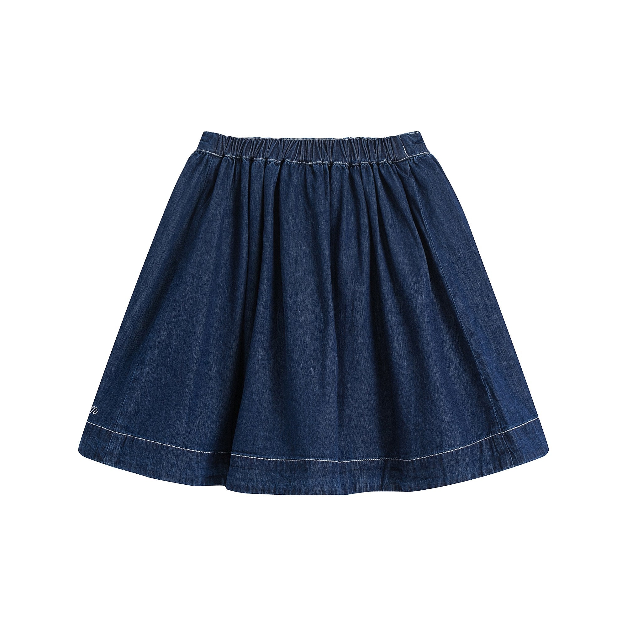 Girls Blue Denim Skirt