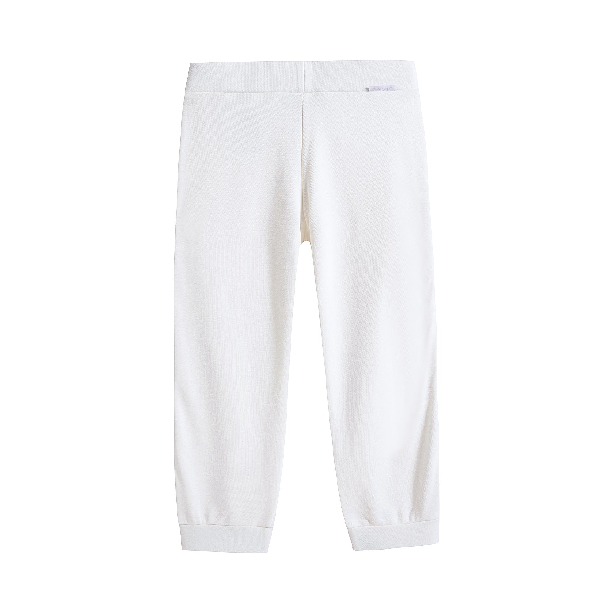 Girls White Logo Cotton Set