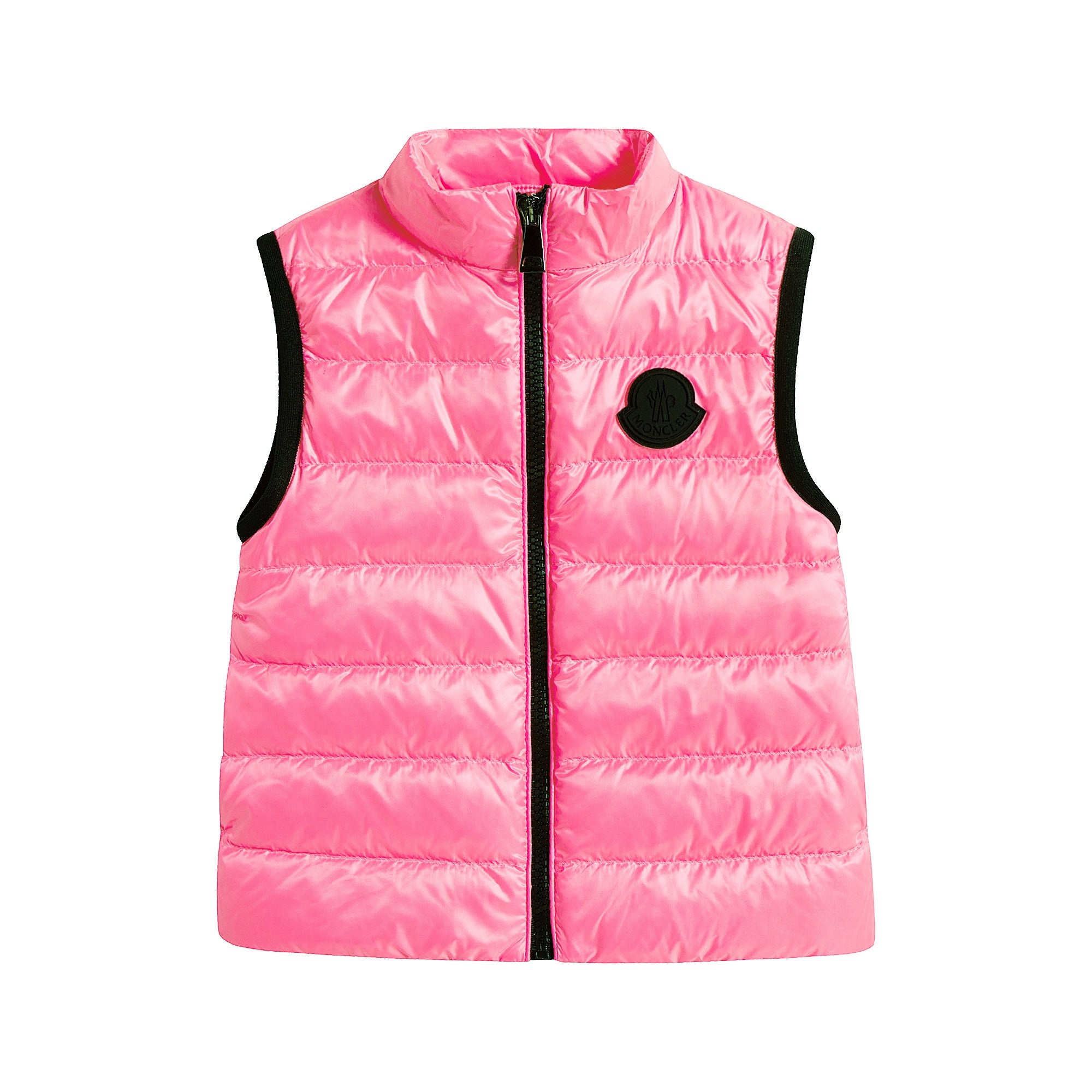 Girls Bright Pink 'ARTEMAS' Padded Down Vest