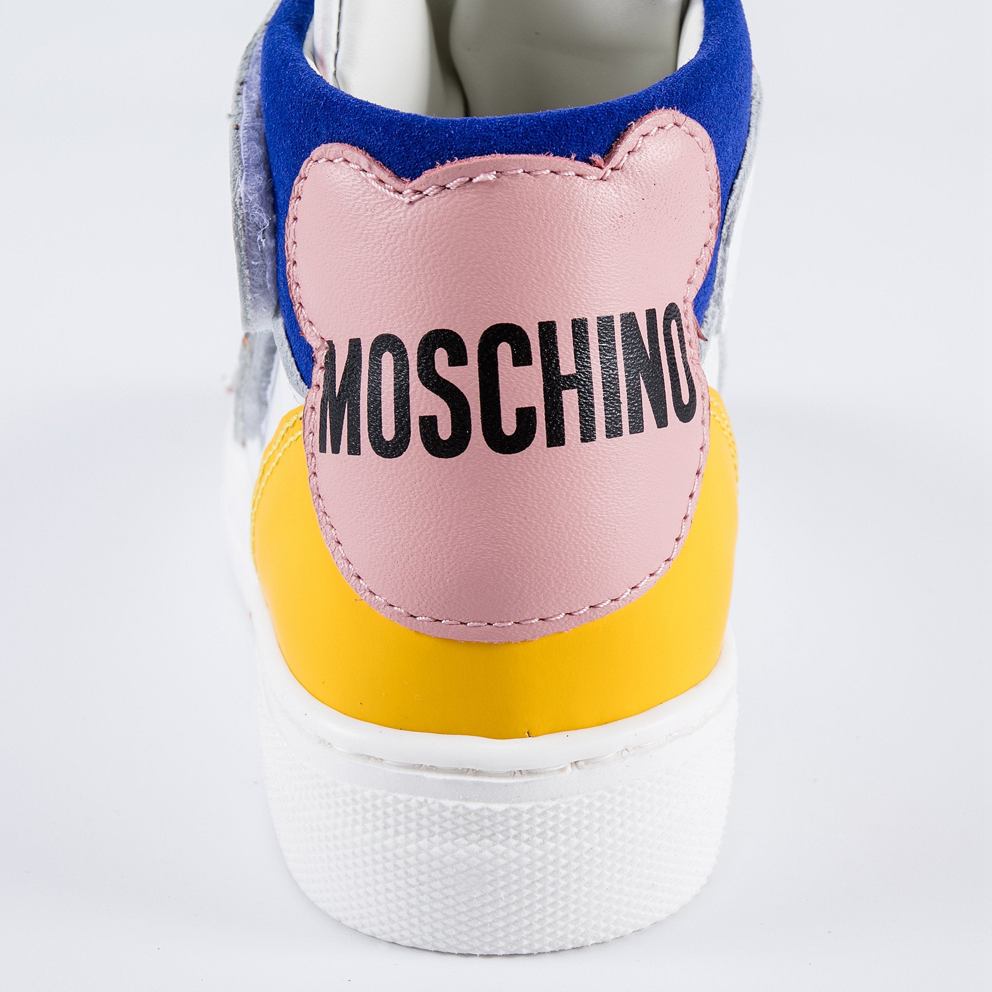 Girls Multicolor Logo Sneakers