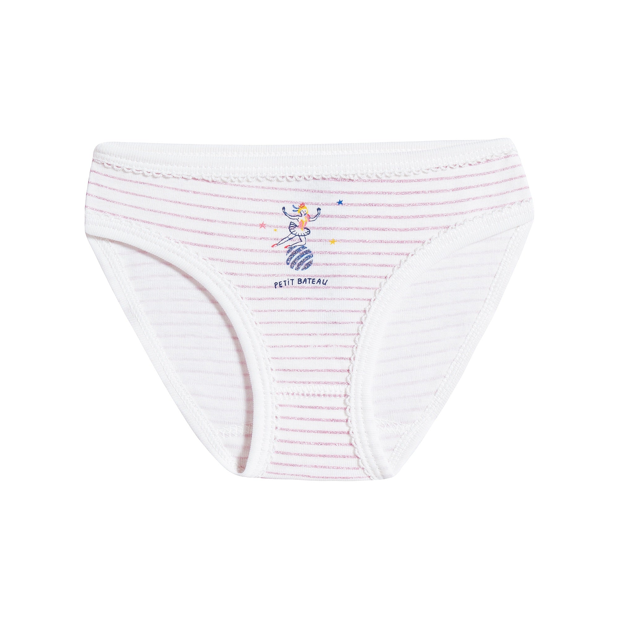 Girls Multicolor Underwears ( 5 Pieces )