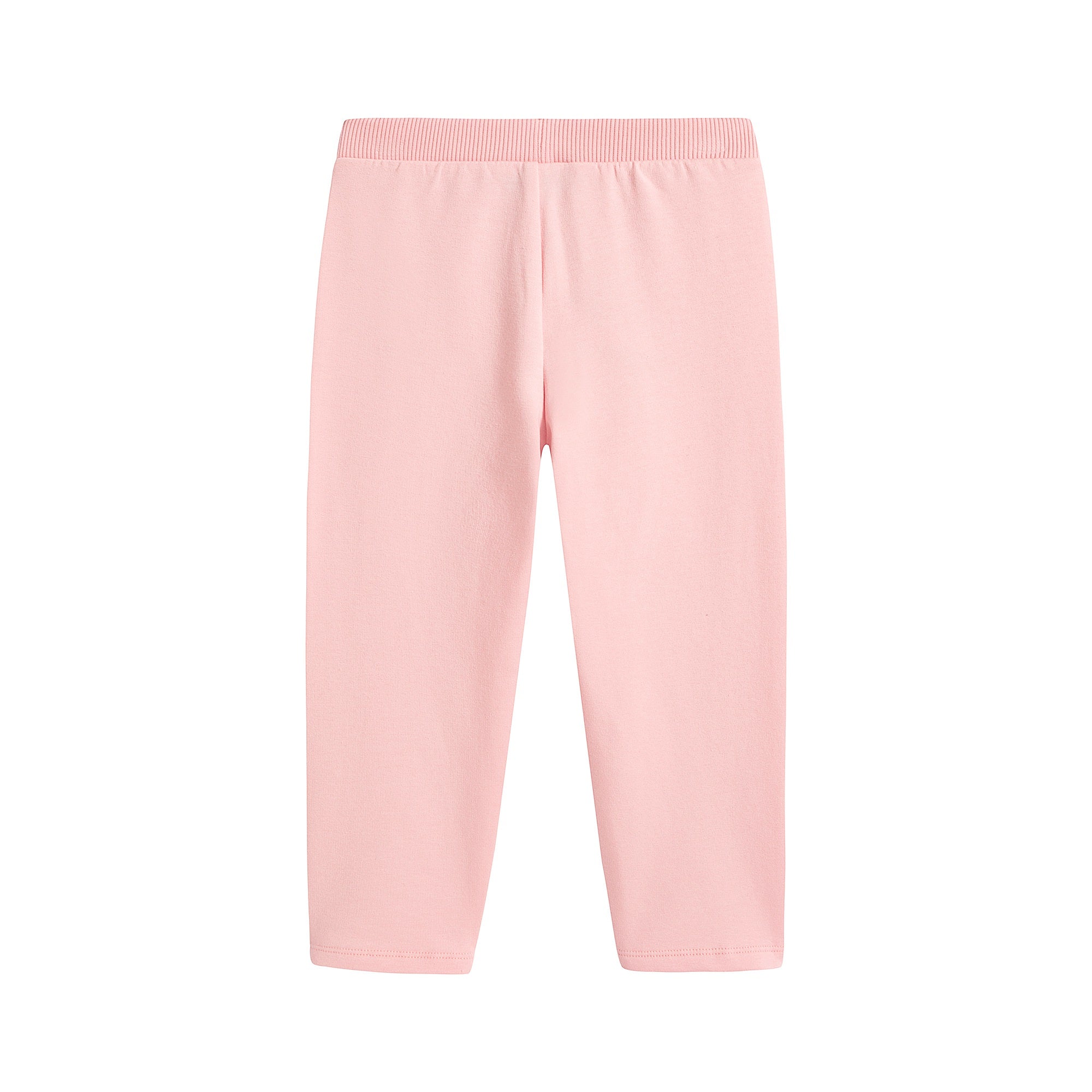 Baby Girls Pink Cotton Trousers