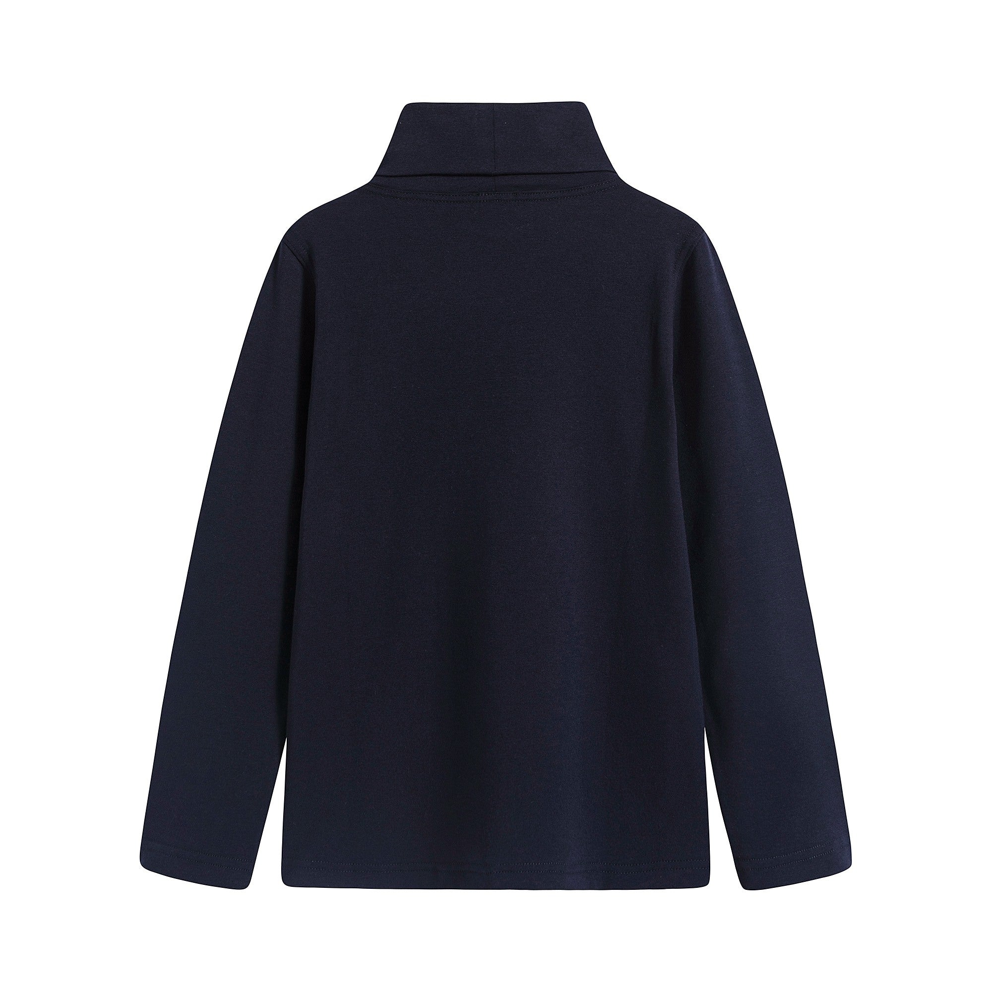 Girls Blue Cotton T-Shirt