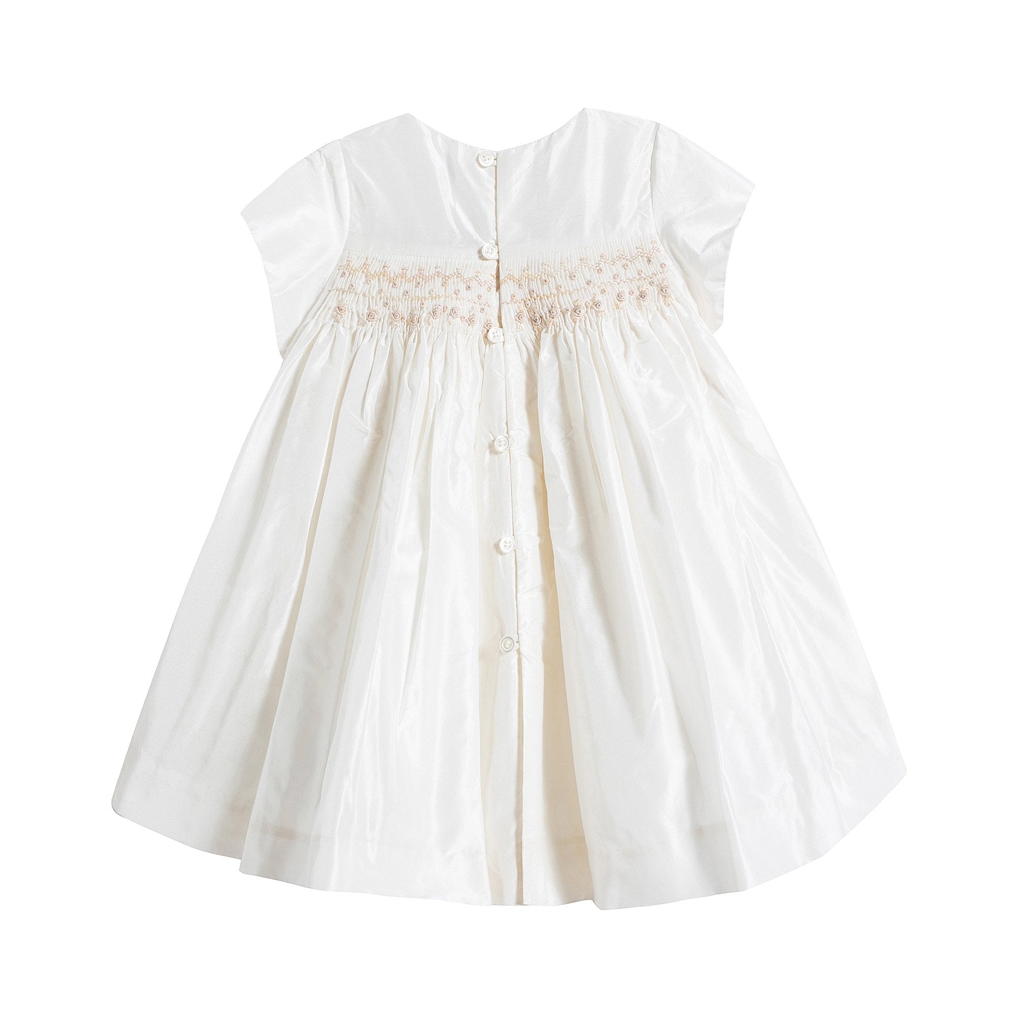 Baby Girls Off White Dress Set
