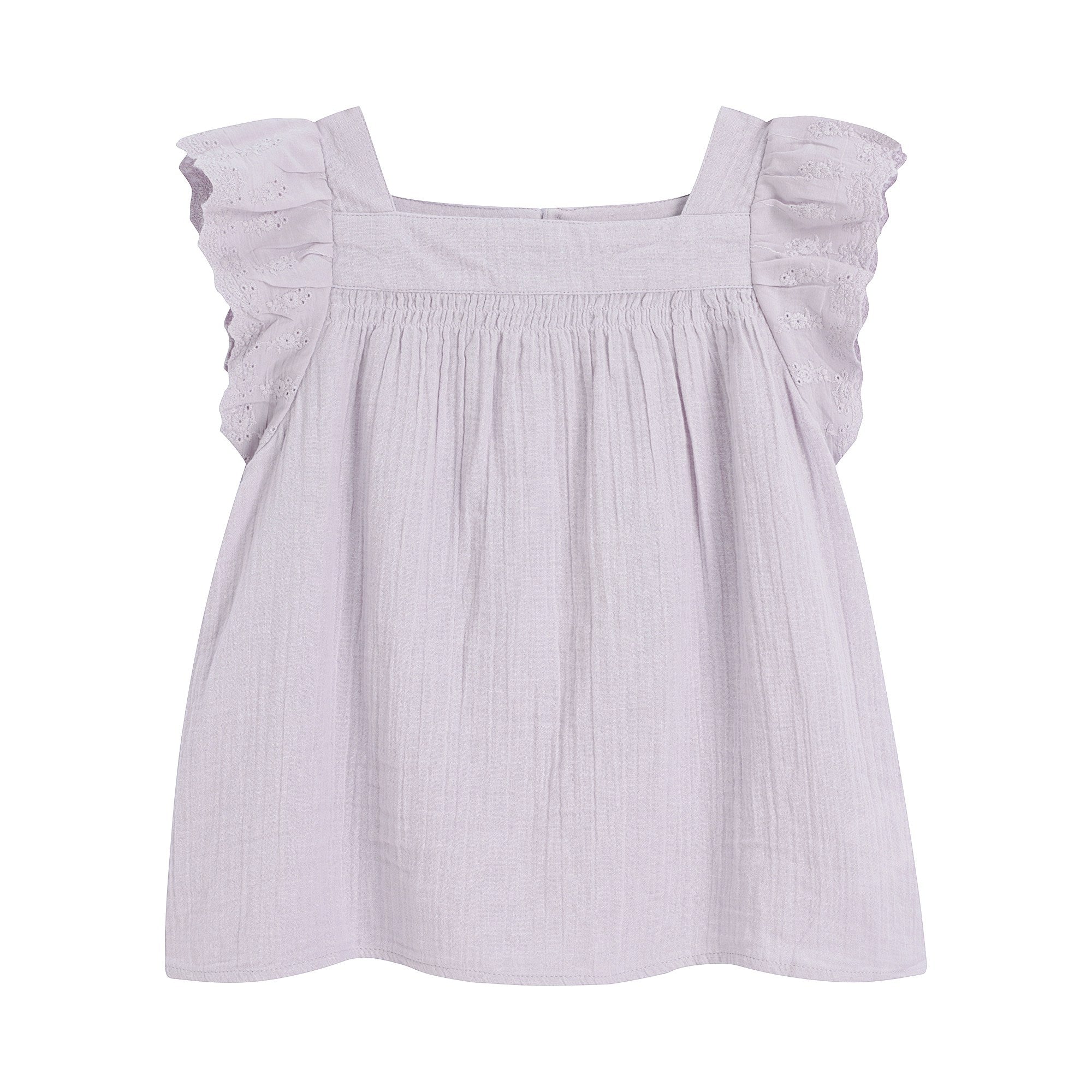 Girls Purple Cotton Top