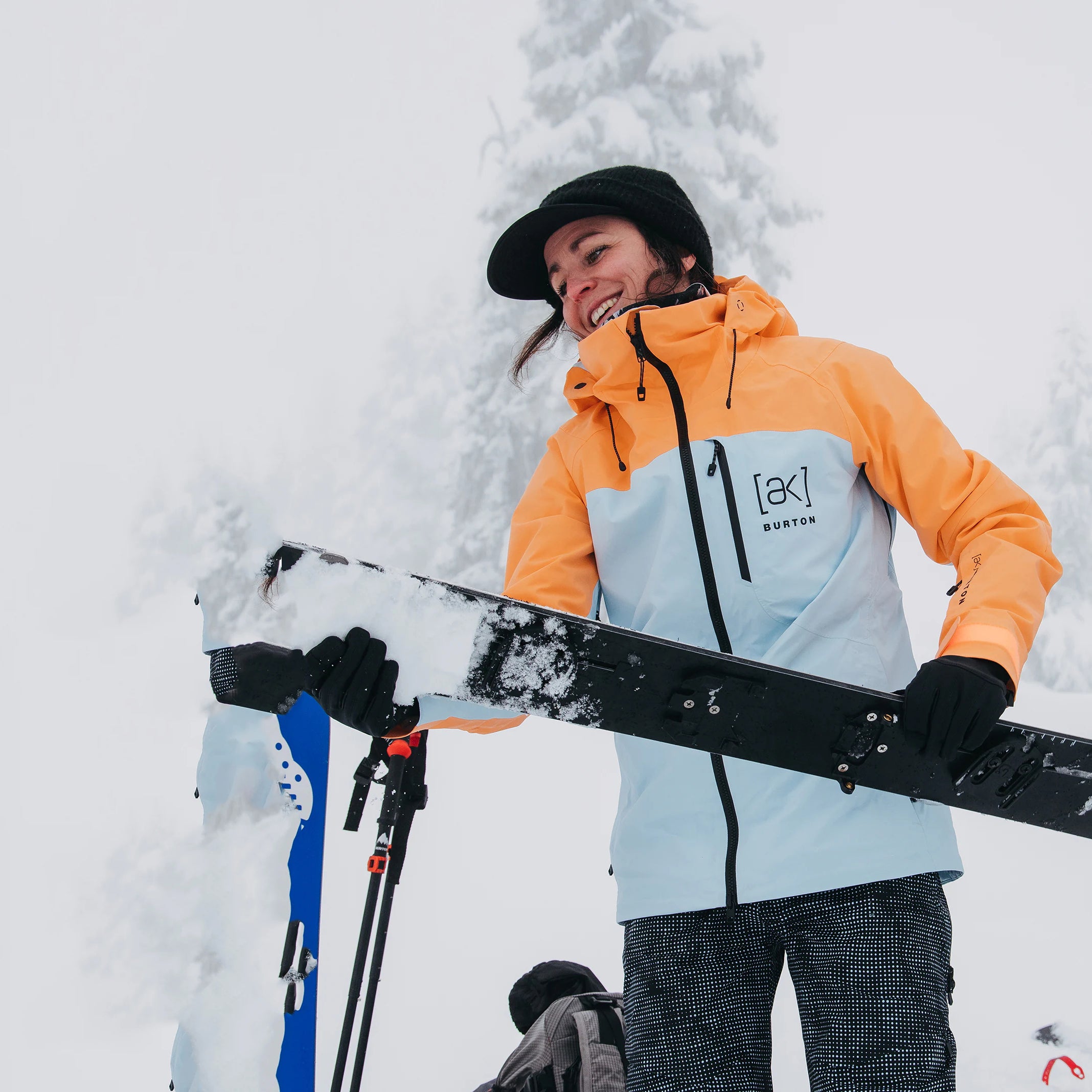 Girls Light Blue Snow Jacket