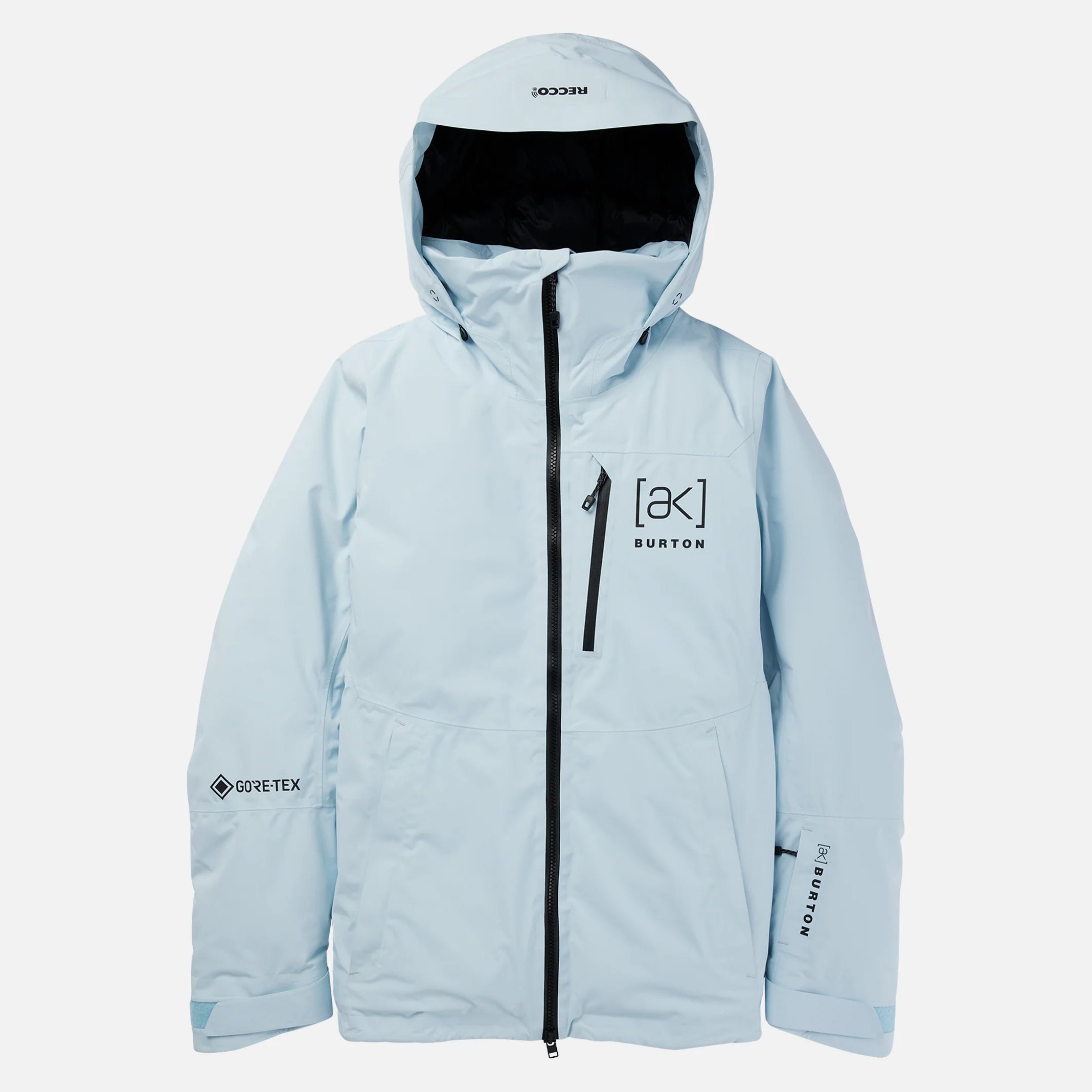 Girls Light Blue Padded Down Snow Jacket