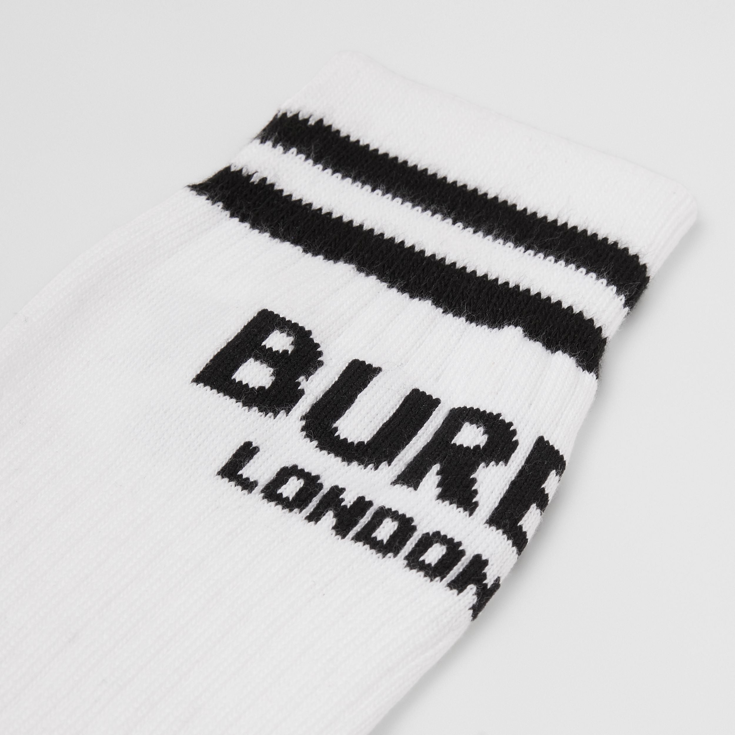 Boys & Girls Black Cotton Sock Set (2 Pack)