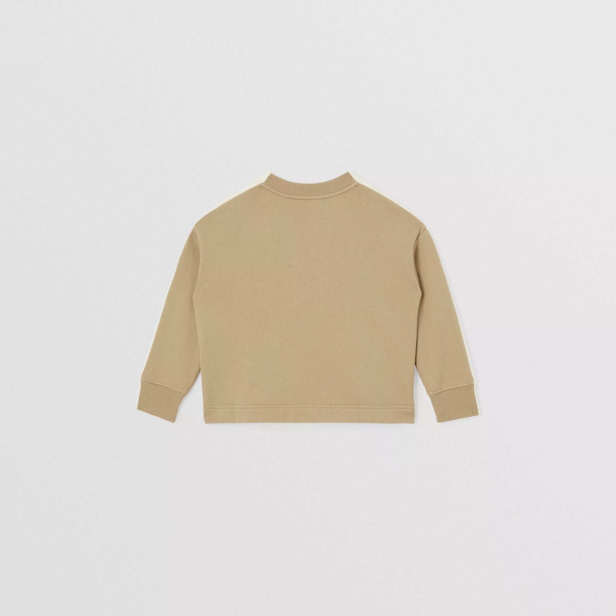 Girls Ivory Logo Cotton Sweatshirt