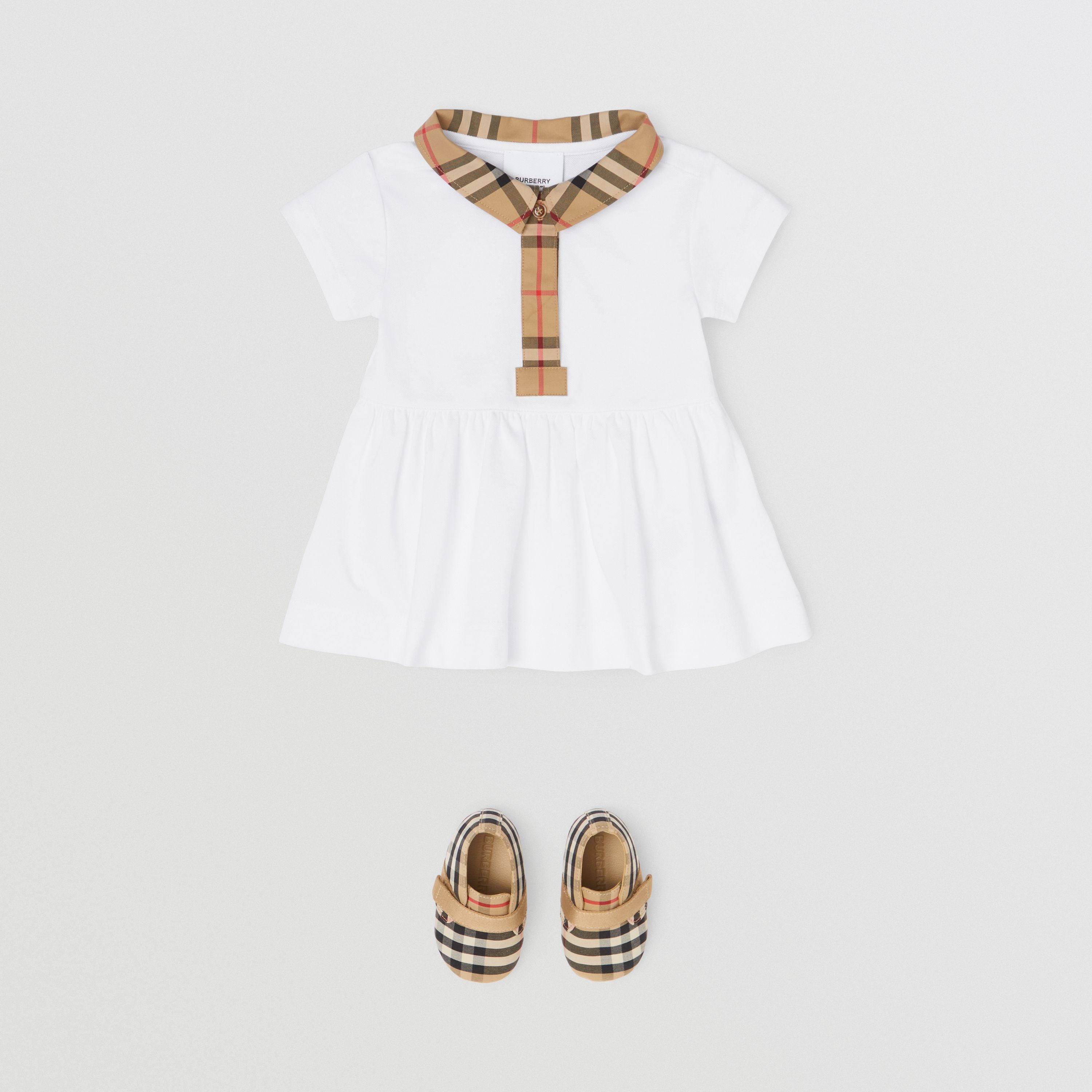 Baby Girls White Dress Set