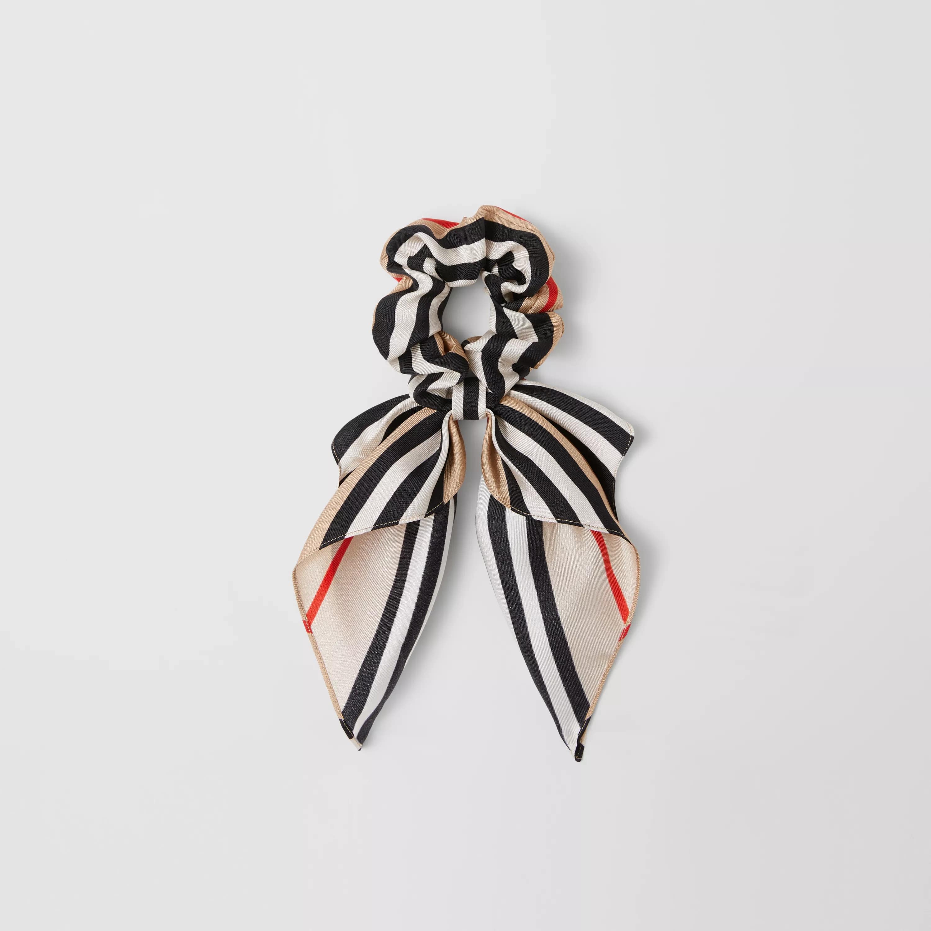 Girls Beige Stripes Hair Rings