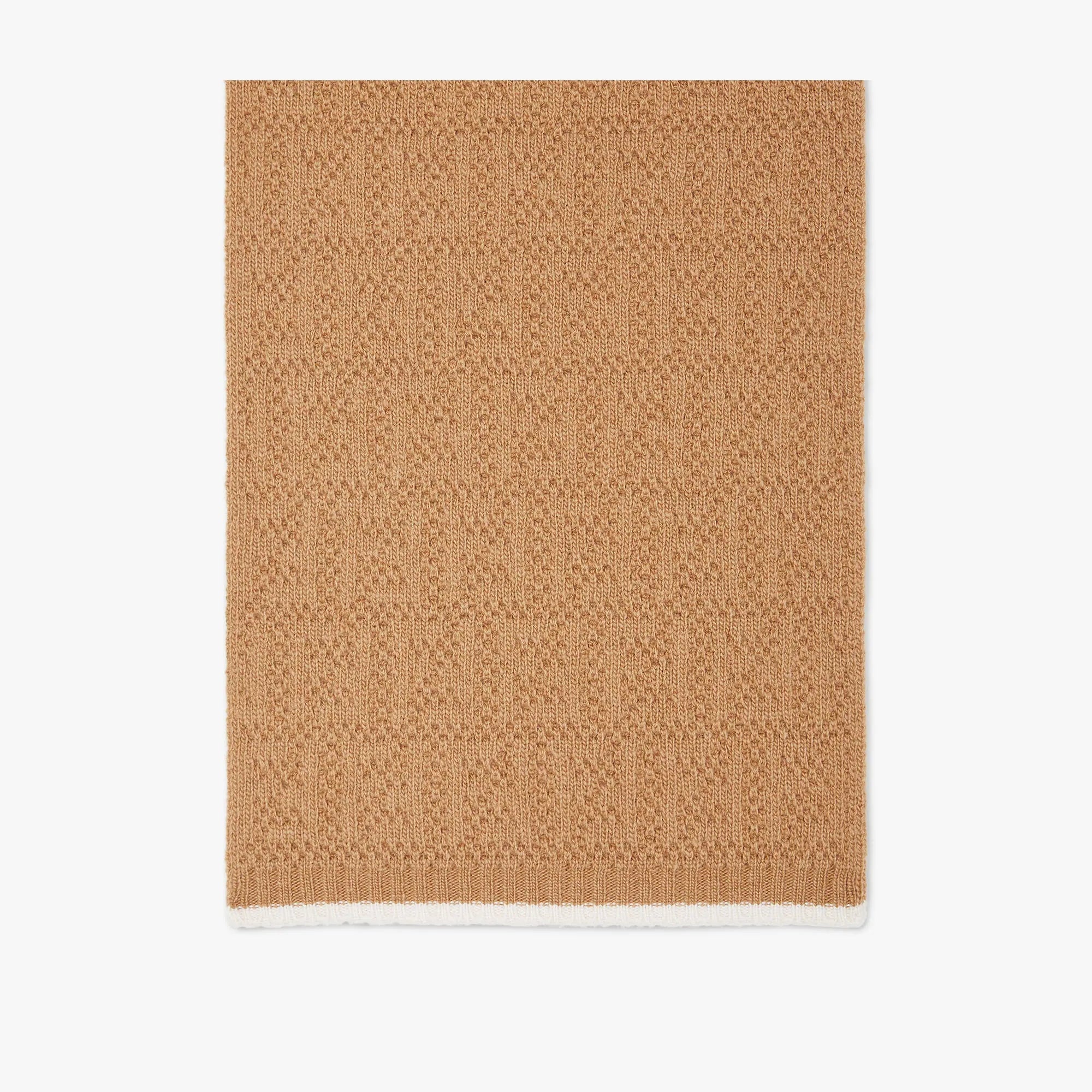 Boys & Girls Beige Wool Scarf