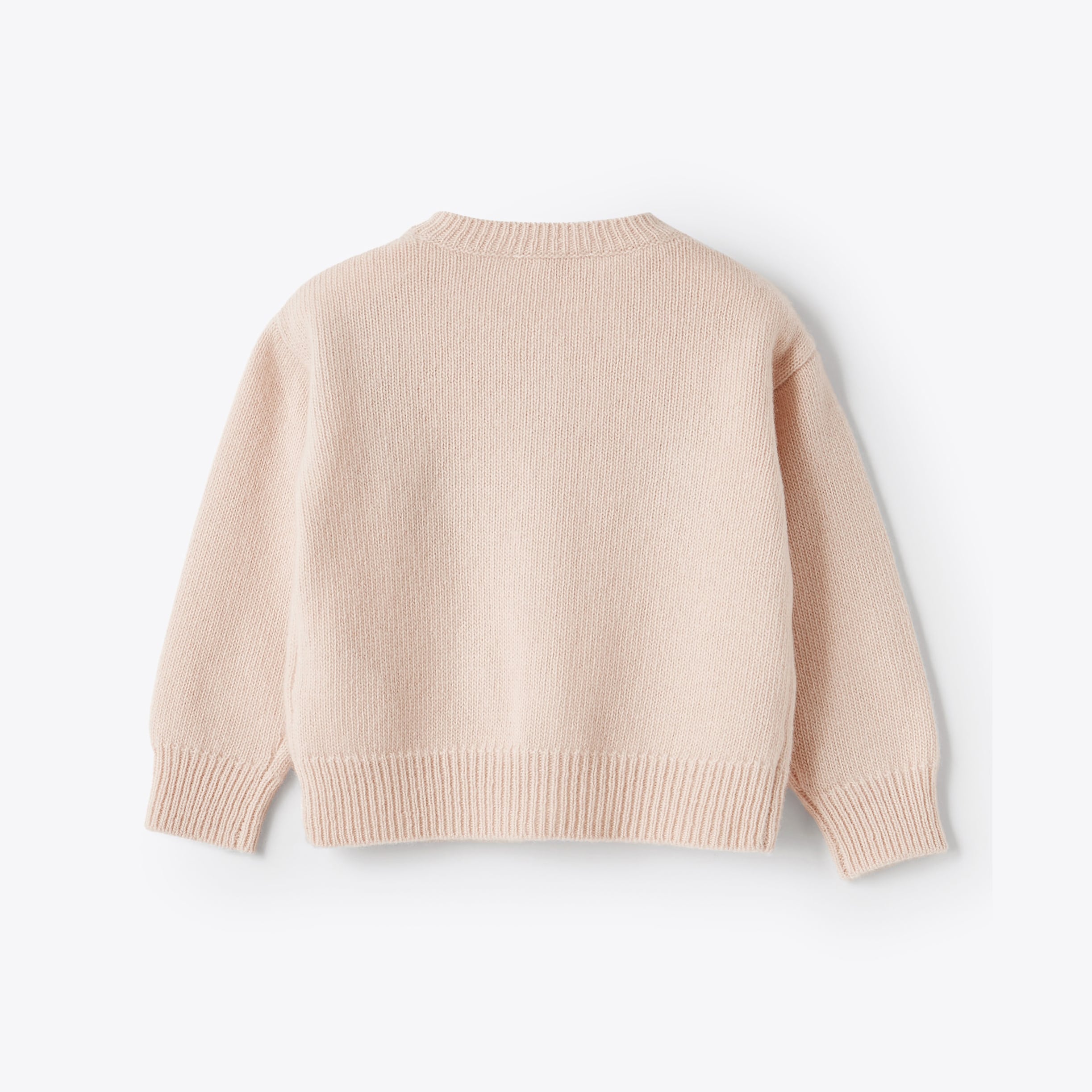 Baby Girls Pink Wool Cardigans
