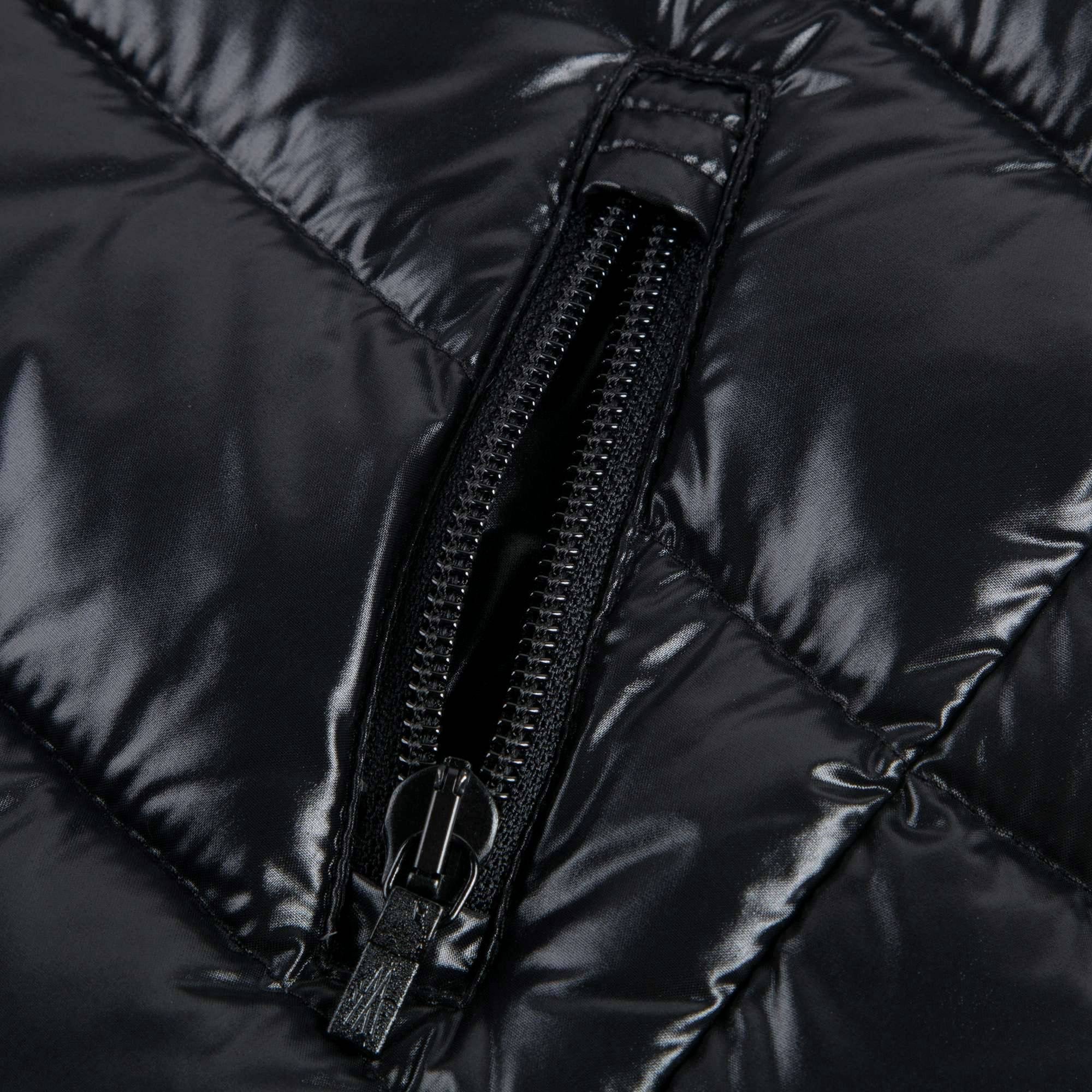 Girls Black "Moka" Padded Down Coat