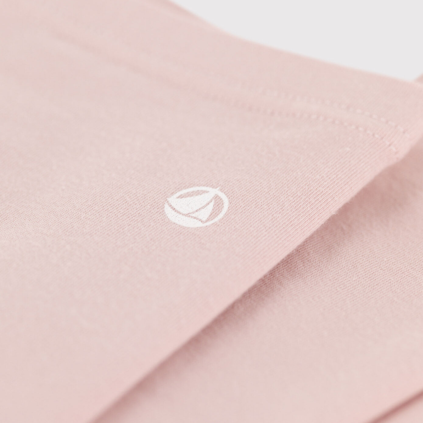Girls Pink Logo Cotton Leggings