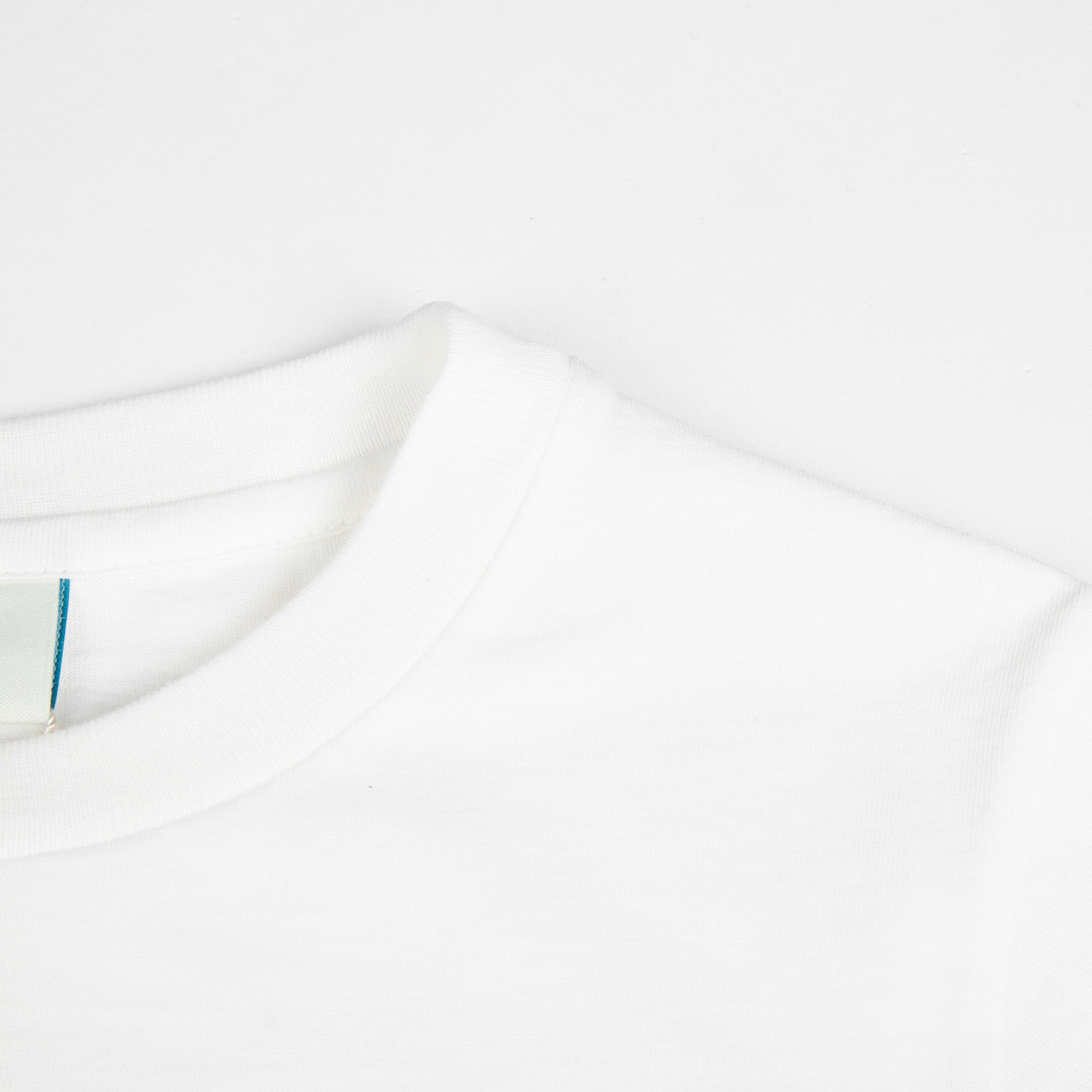 Boys & Girls White Logo Cotton T-Shirt