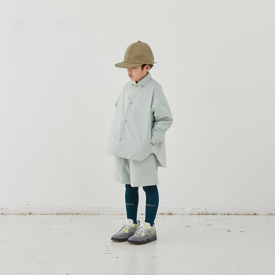 Boys & Girls Mint Cotton Shorts