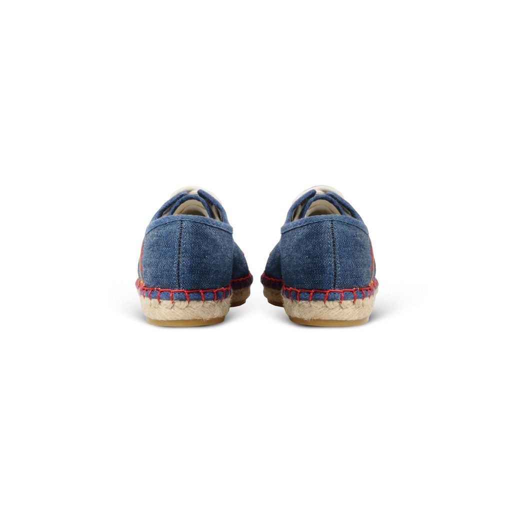 Girls Denim Rainbow Rae Espadrilles