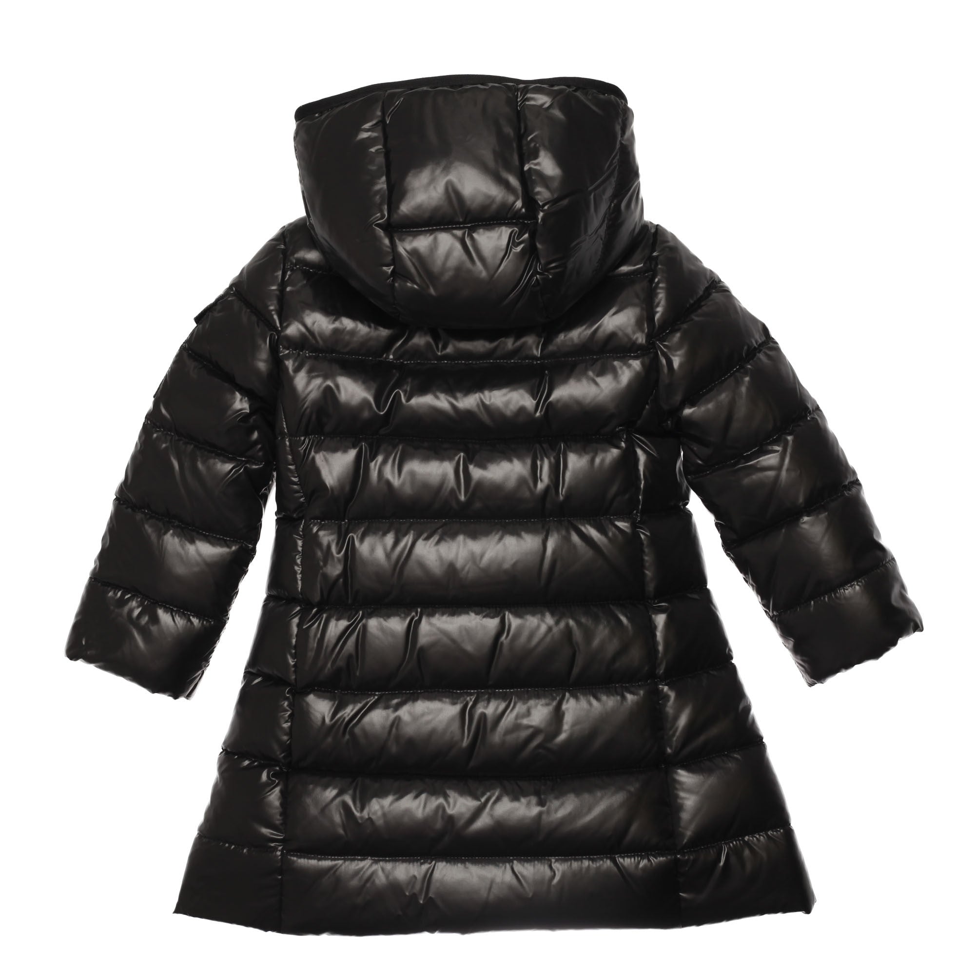 Girls Black Padded Down 'Moka' Coat - CÉMAROSE | Children's Fashion Store - 2