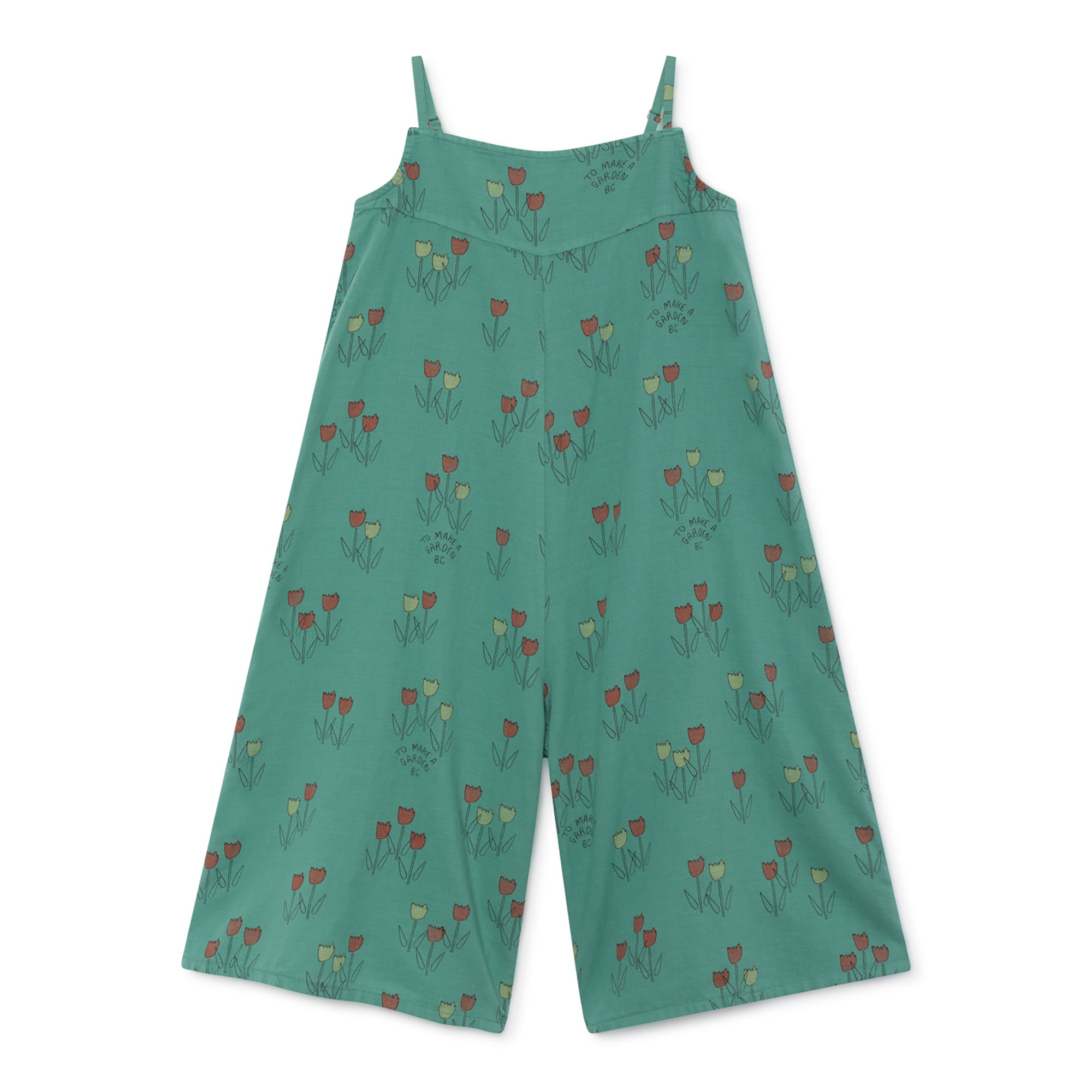Girls Frosty Spruce Cotton Playsuit