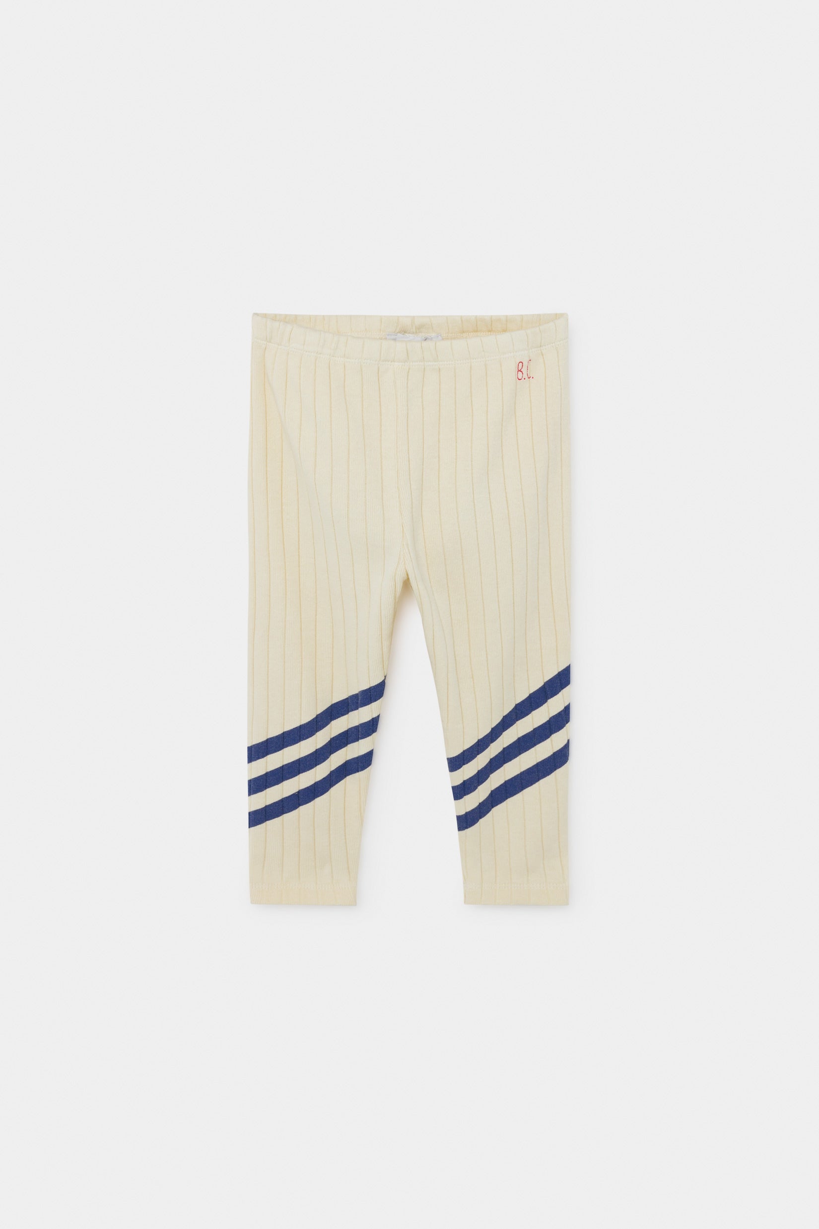 Baby Girls Rice White Stripe Leggings