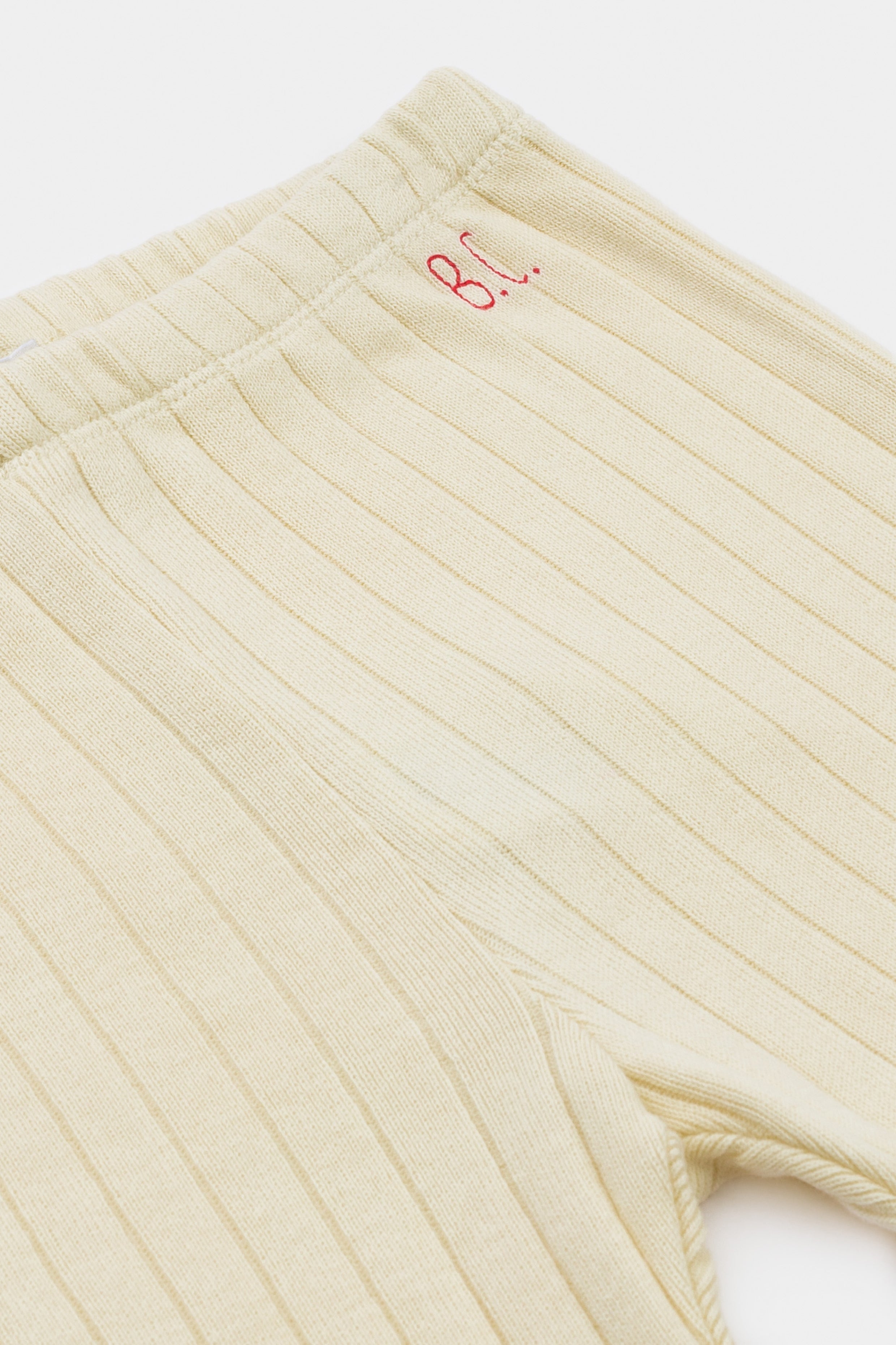 Baby Girls Rice White Stripe Leggings