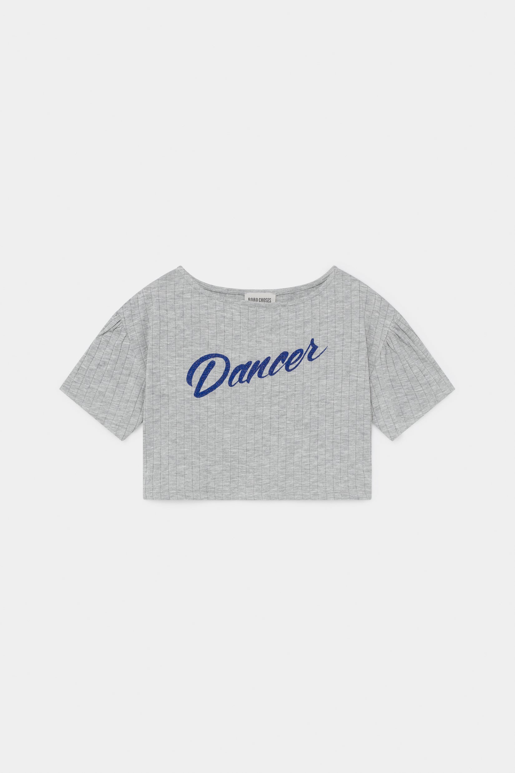Girls Grey Dancer Cropped Top